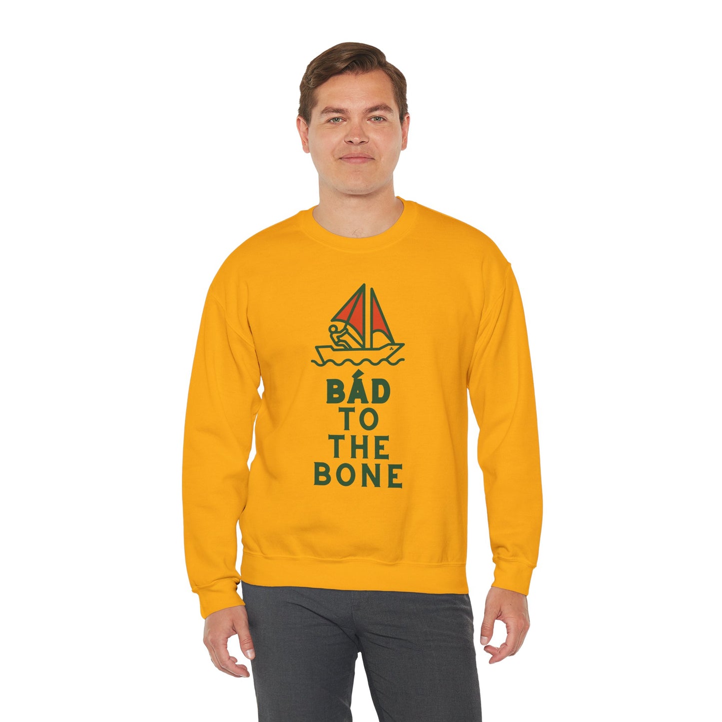 BÁD TO THE BONE Unisex Heavy Blend™ Crewneck Sweatshirt