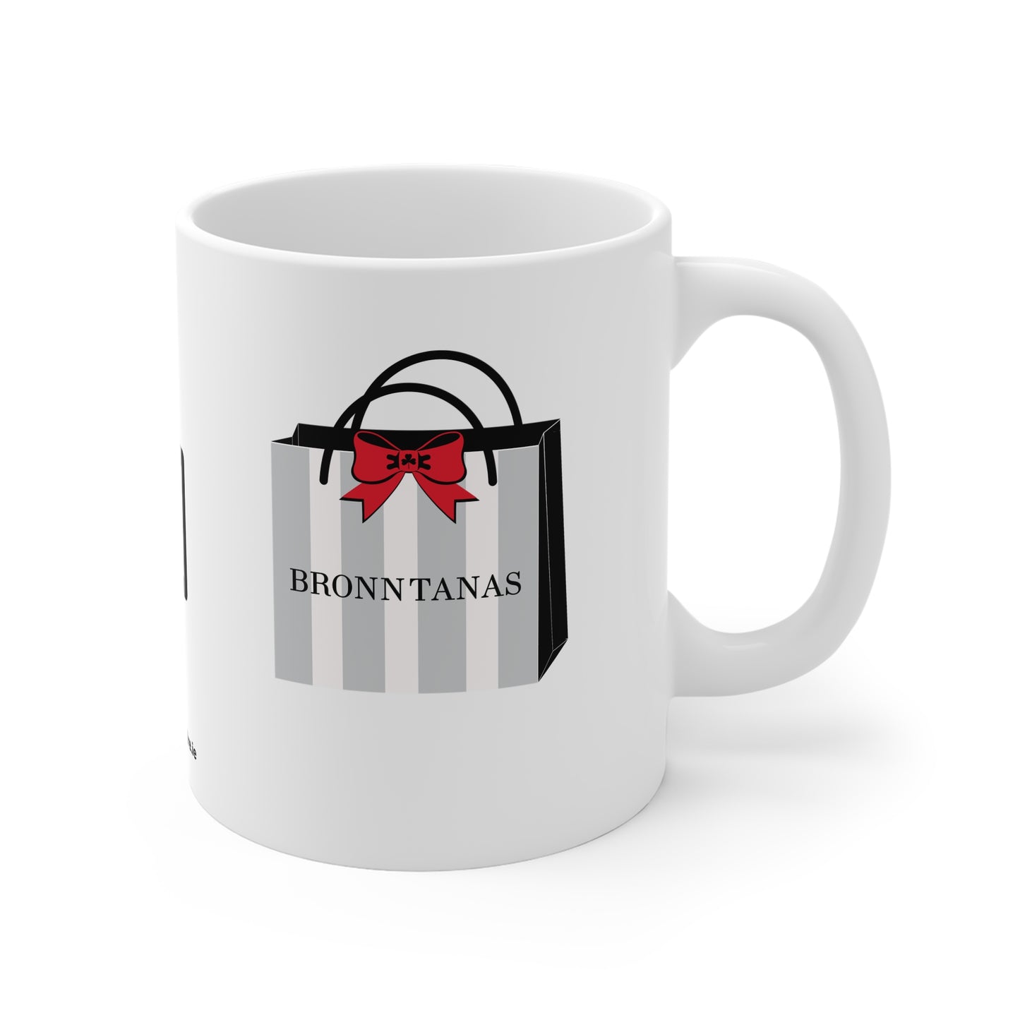 BRONNTANAS 33cl White Ceramic Mug