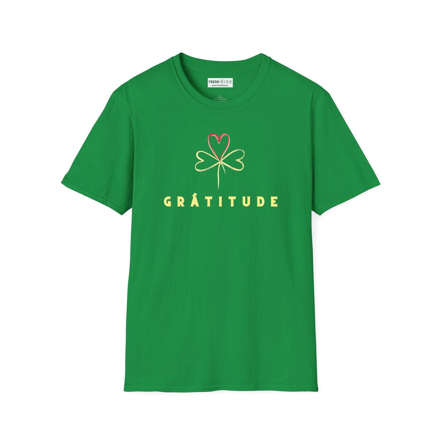 GRÁTITUDE Unisex Softstyle 100% Cotton T-Shirt