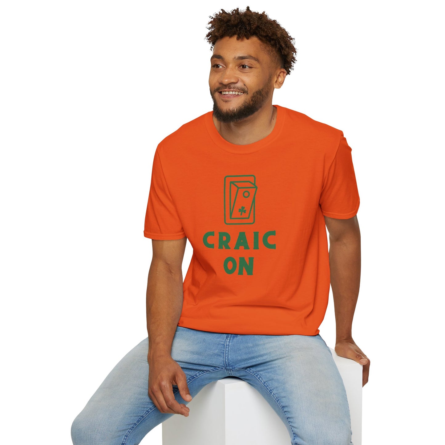 CRAIC ON Unisex Softstyle 100% Cotton T-Shirt