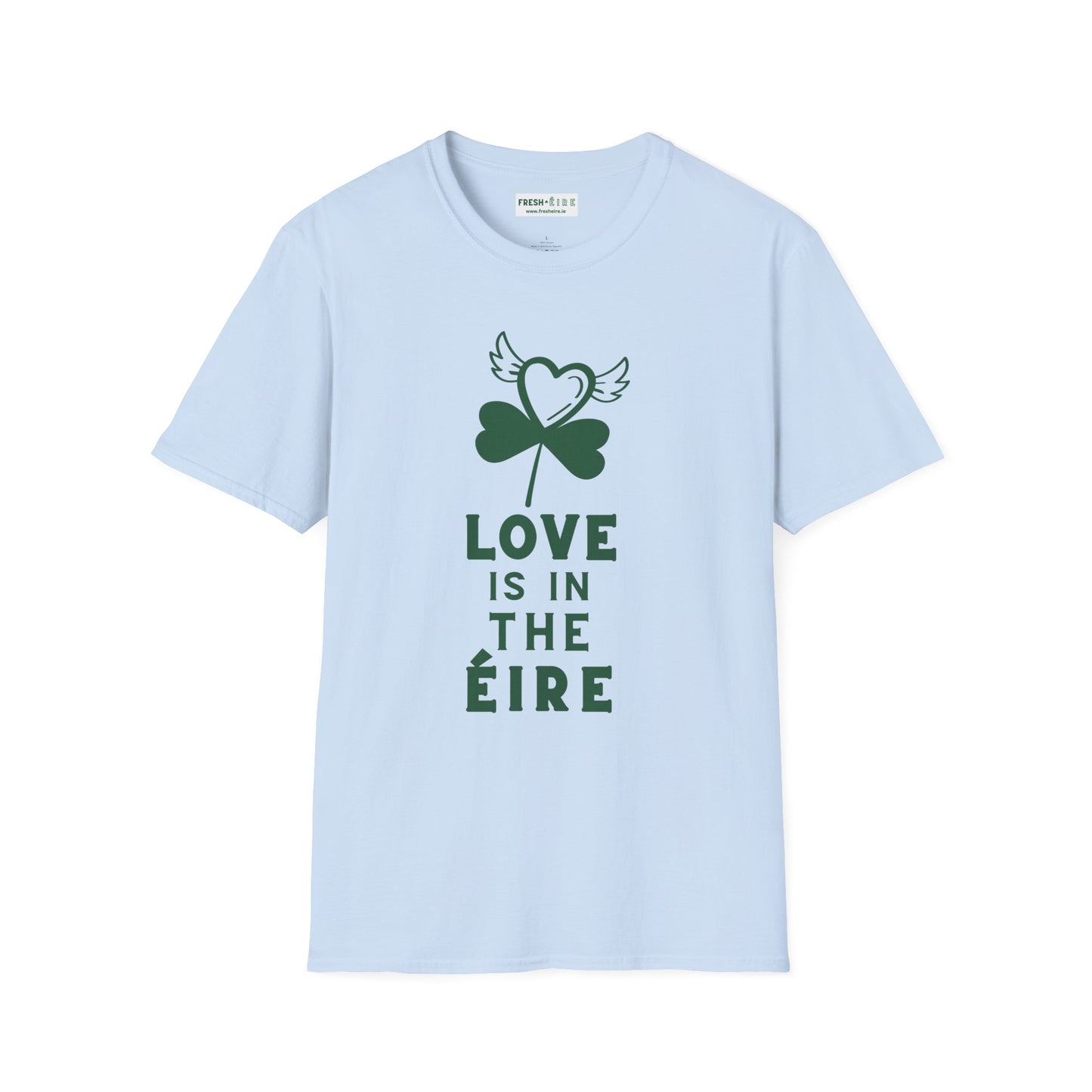 LOVE IS IN THE ÉIRE 2 Unisex Softstyle 100% Cotton T-Shirt