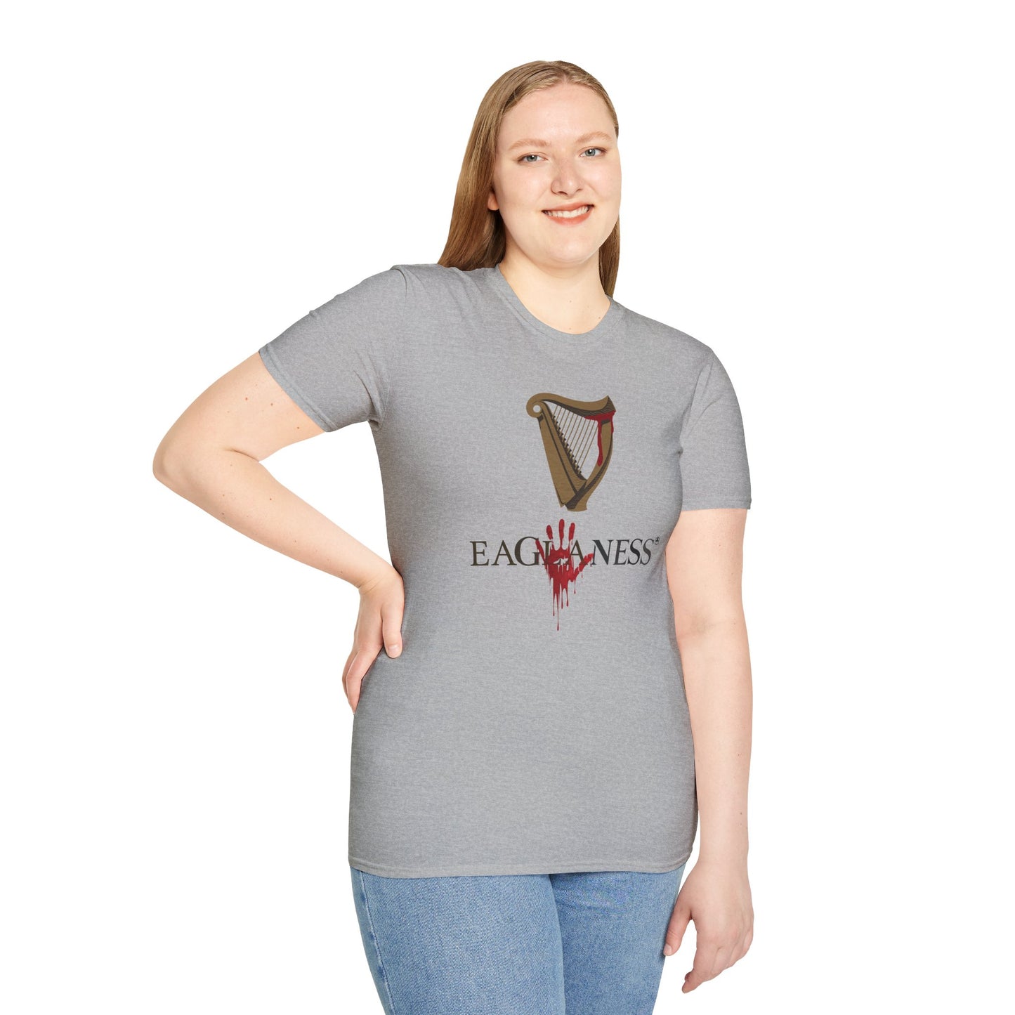EAGLANESS 100% Cotton Unisex Softstyle T-Shirt