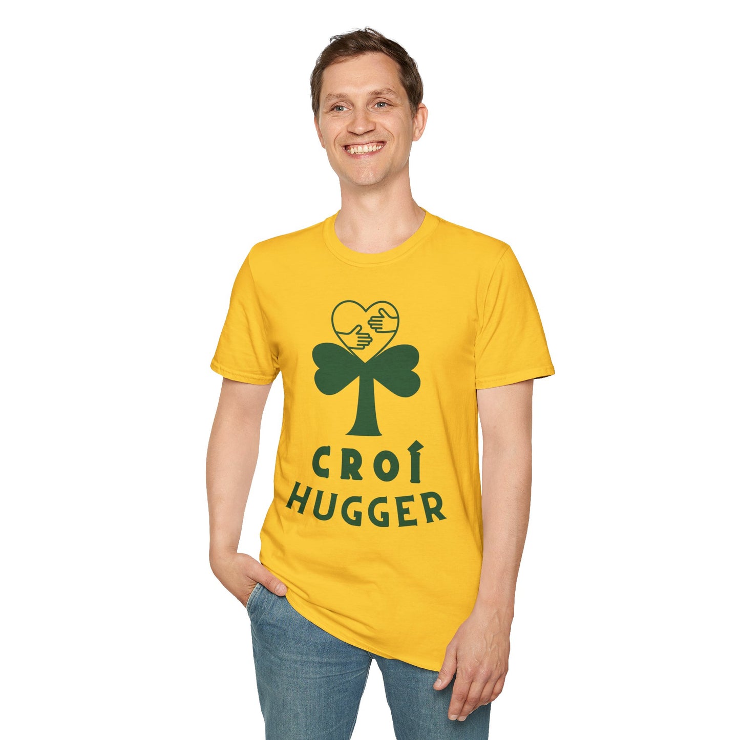 CROÍ HUGGER Unisex Softstyle 100% Cotton T-Shirt