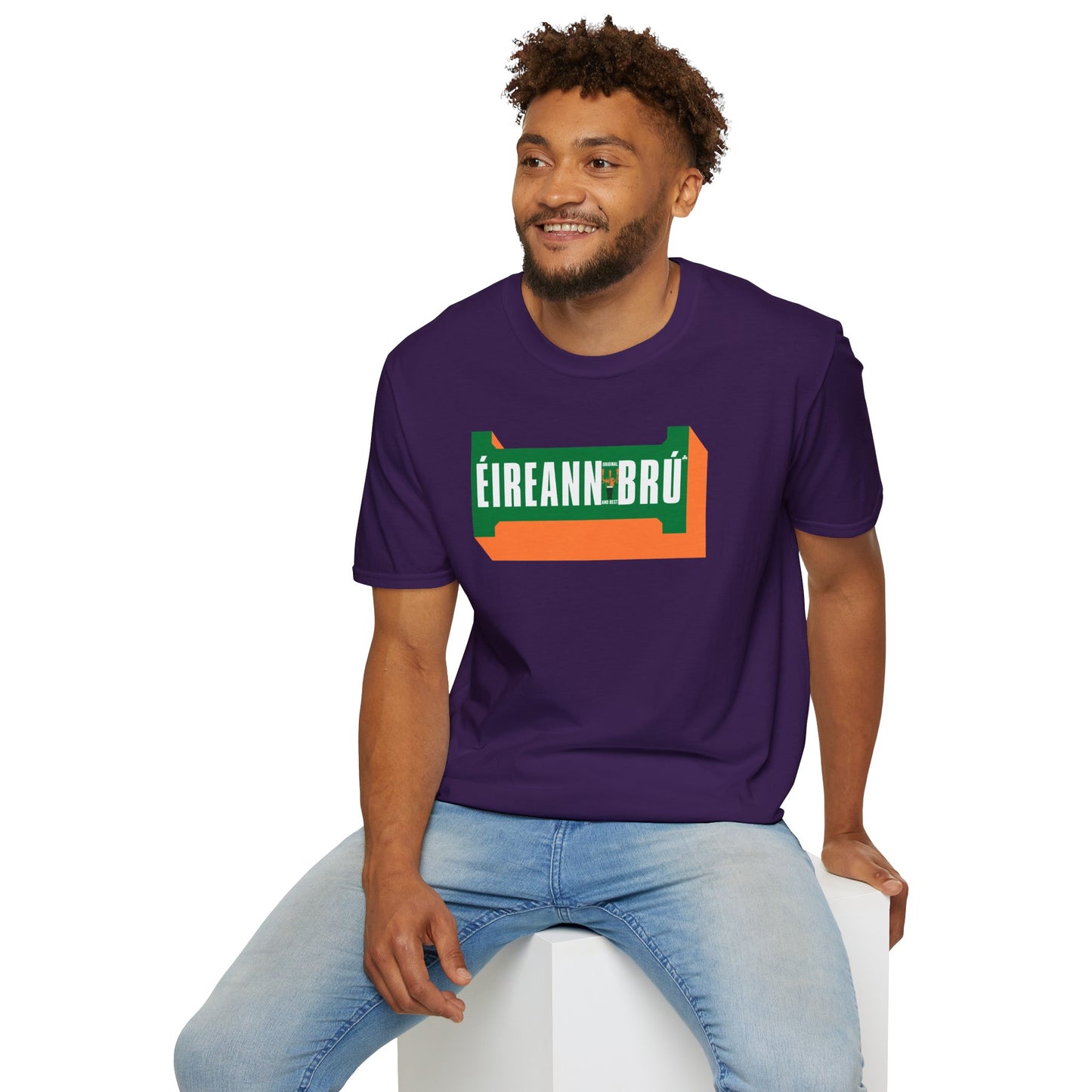 ÉIREANN BRÚ Unisex Softstyle 100% Cotton T-Shirt