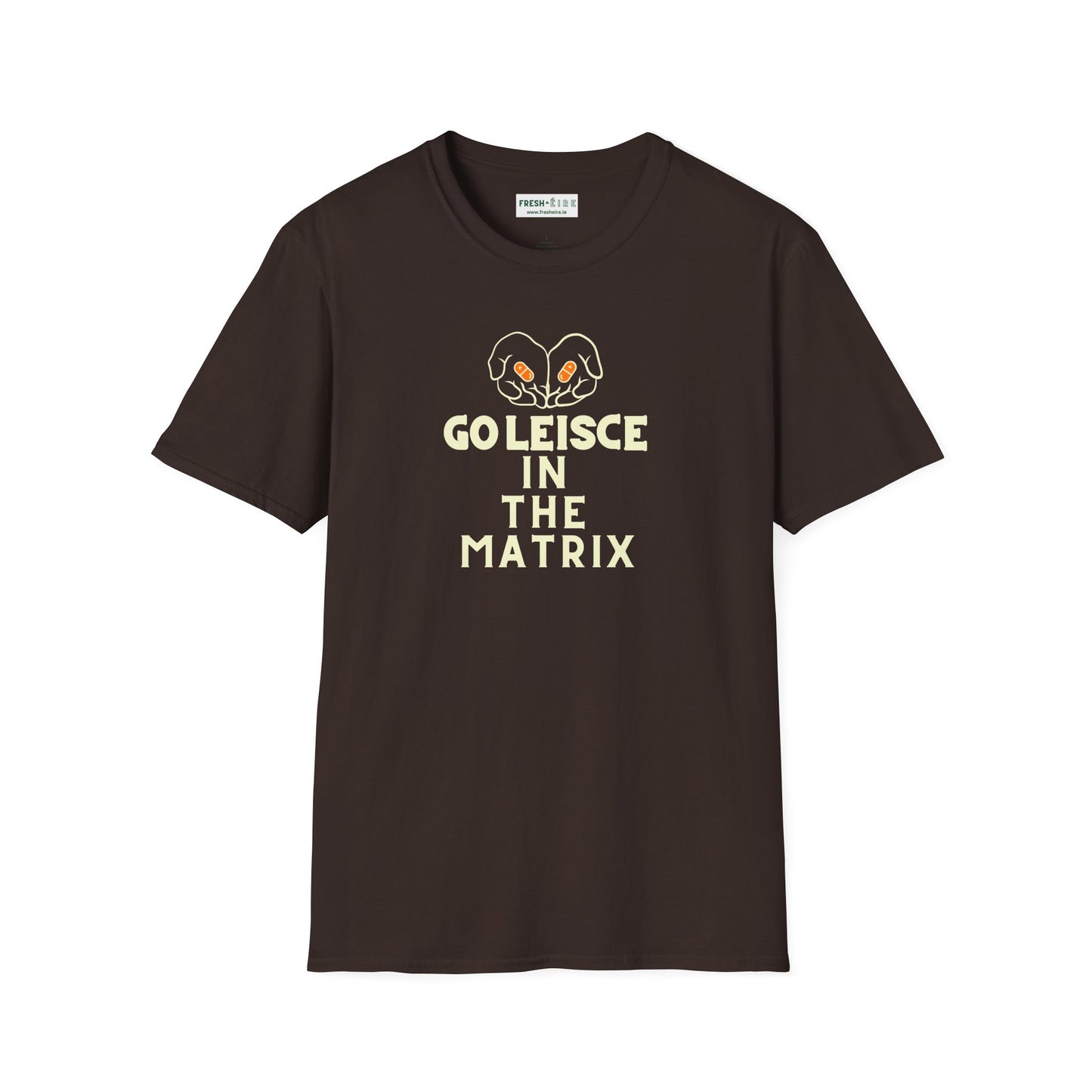 GO LEISCE IN THE MATRIX Unisex Softstyle 100% Cotton T-Shirt