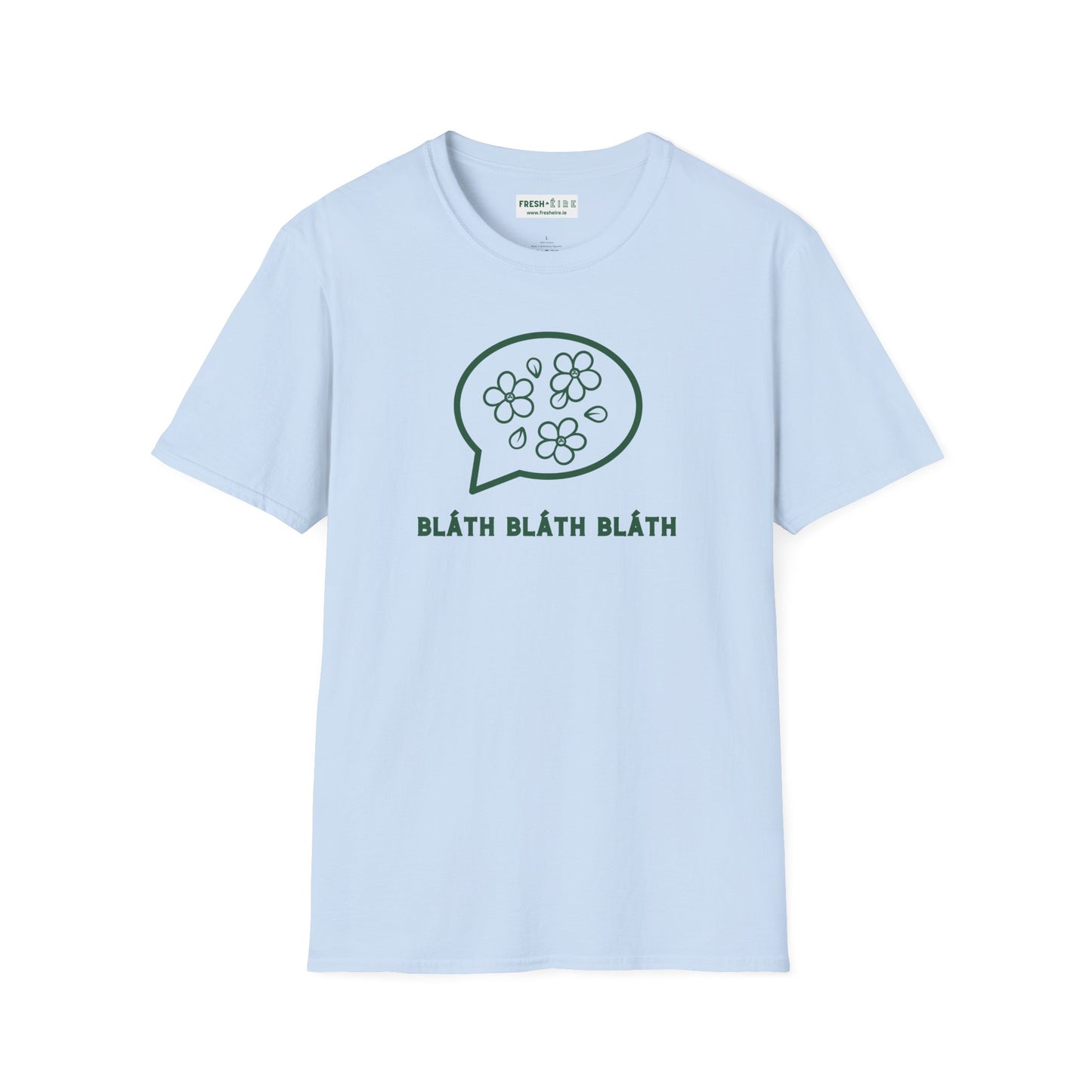BLÁTH BLÁTH BLÁTH Unisex Softstyle 100% Cotton T-Shirt