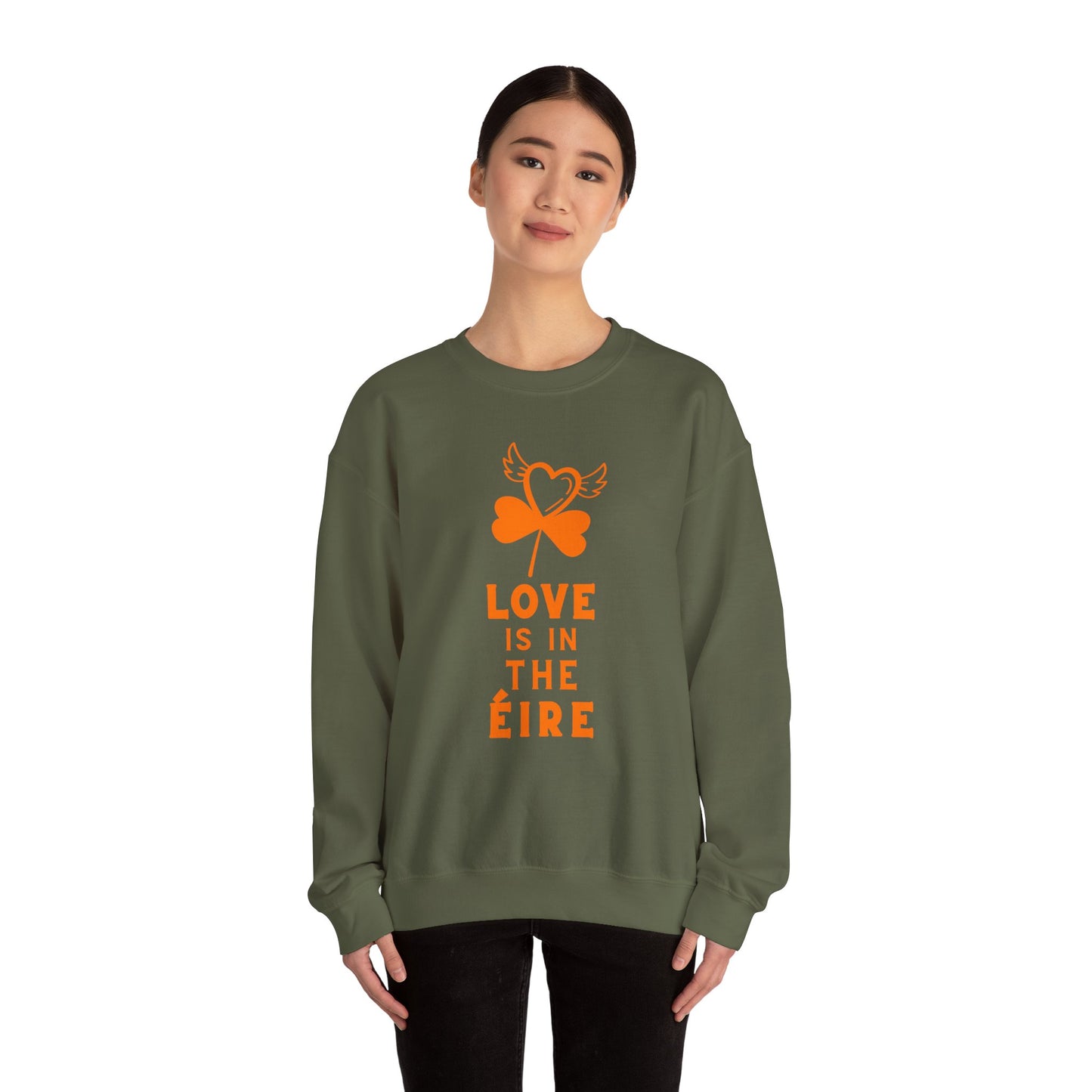 LOVE IS IN THE ÉIRE 2 Unisex Heavy Blend™ Crewneck Sweatshirt