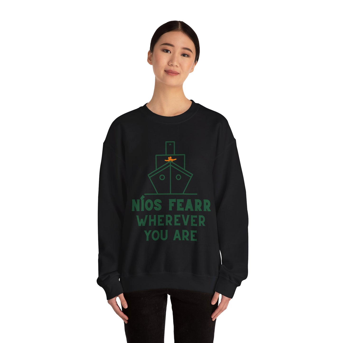 NÍOS FEARR, WHEREVER YOU ARE Unisex Heavy Blend™ Crewneck Sweatshirt