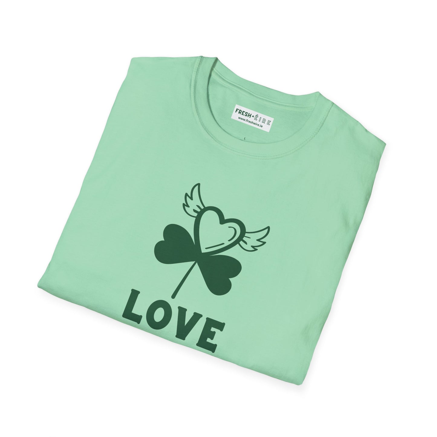 LOVE IS IN THE ÉIRE 2 Unisex Softstyle 100% Cotton T-Shirt