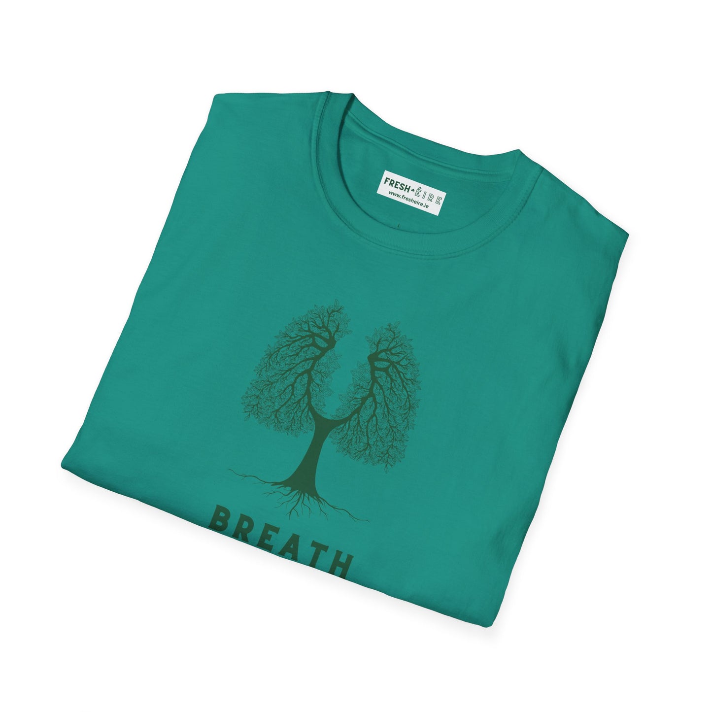 BREATH OF FRESH ÉIRE Unisex Softstyle 100% Cotton T-Shirt