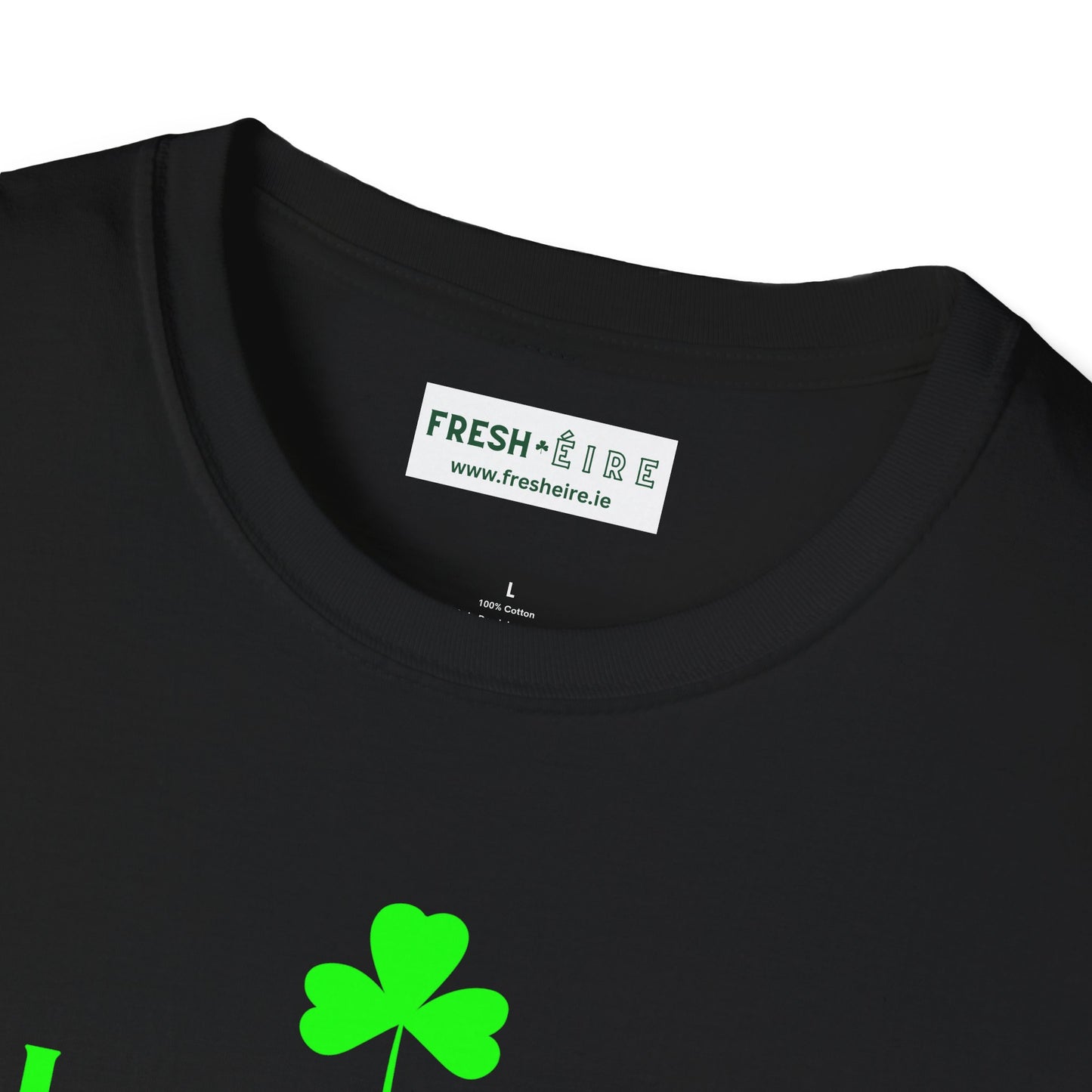 FLOATING ON ÉIRE Unisex Softstyle 100% Cotton T-Shirt