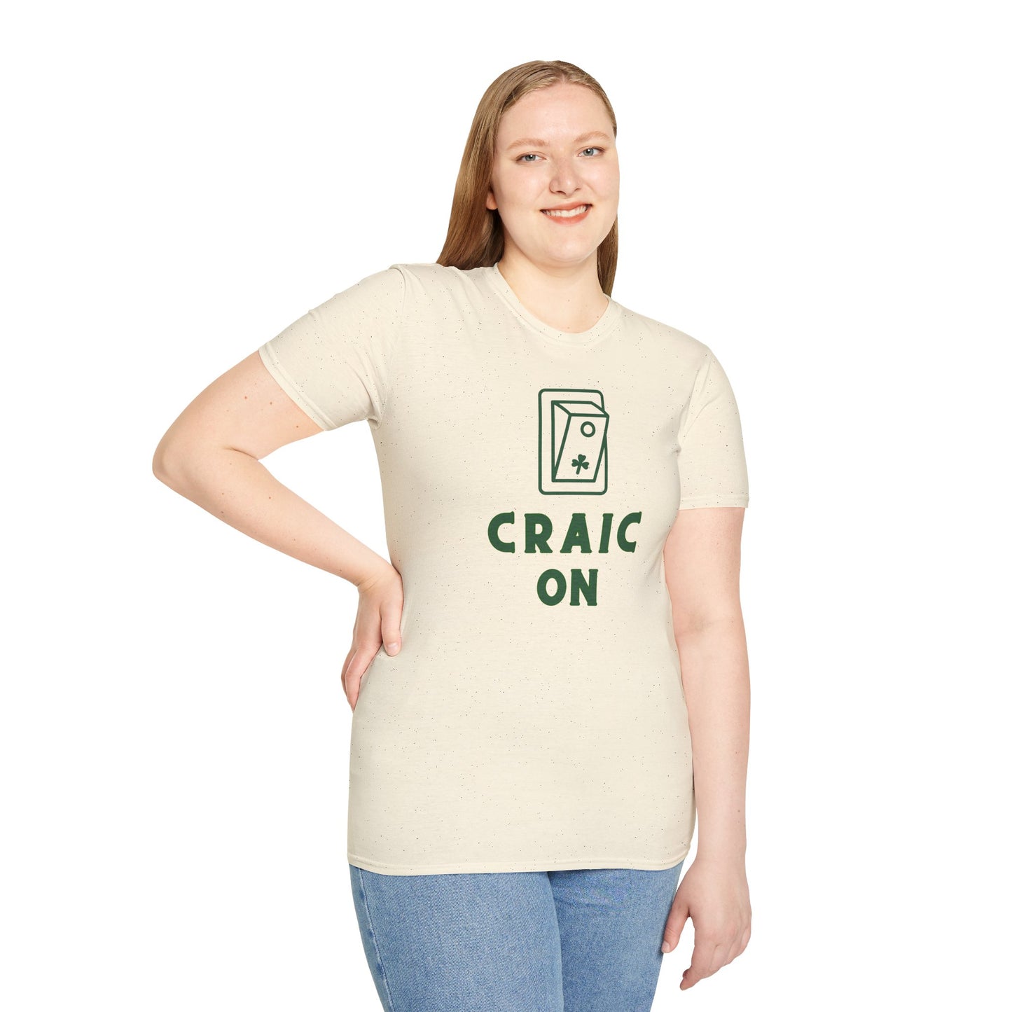 CRAIC ON Unisex Softstyle 100% Cotton T-Shirt