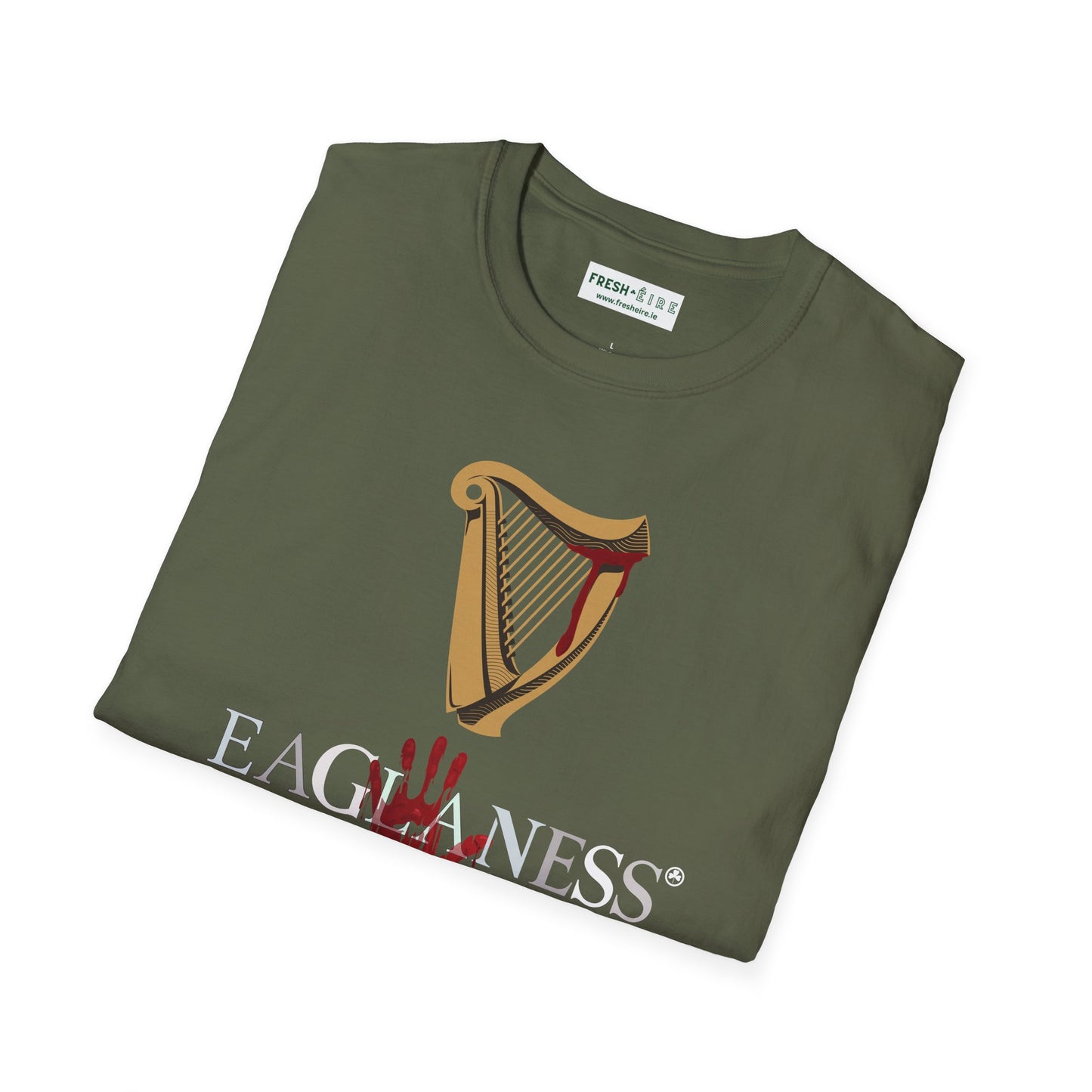 EAGLANESS 100% Cotton Unisex Softstyle T-Shirt