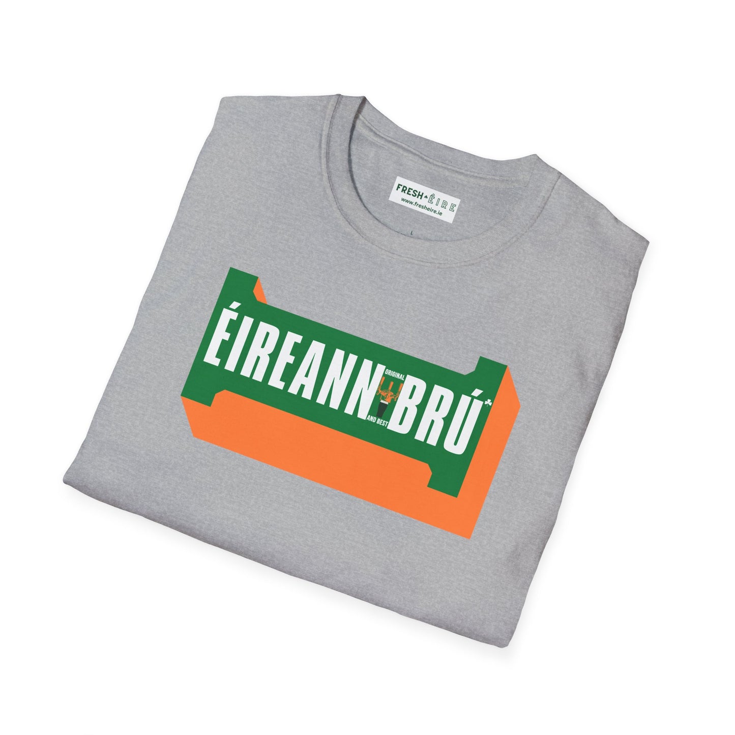 ÉIREANN BRÚ Unisex Softstyle 100% Cotton T-Shirt