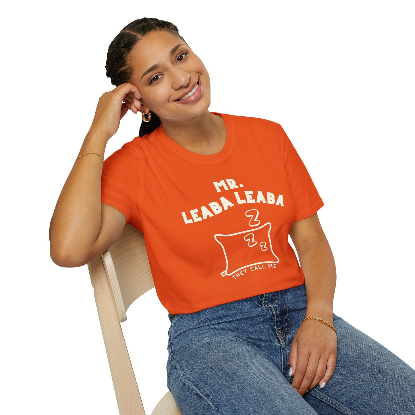 MR. LEABA LEABA (THEY CALL ME) Unisex Softstyle T-Shirt