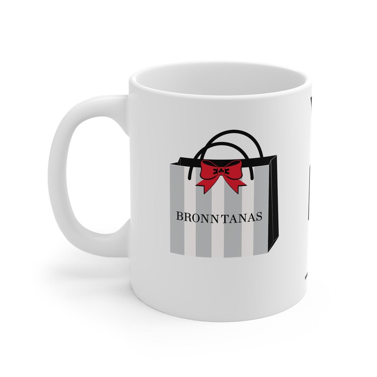 BRONNTANAS 33cl White Ceramic Mug