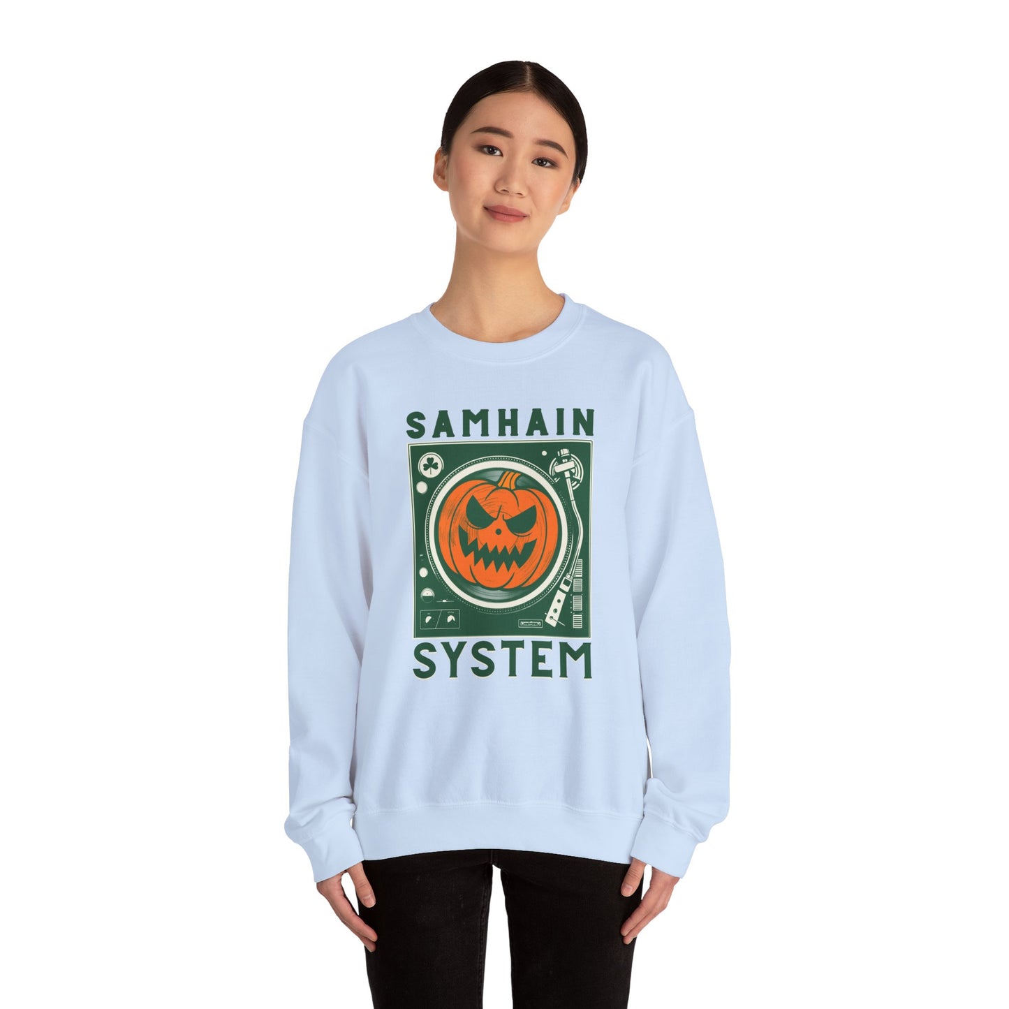 SAMHAIM SYSTEM Unisex Heavy Blend Crewneck Sweatshirt