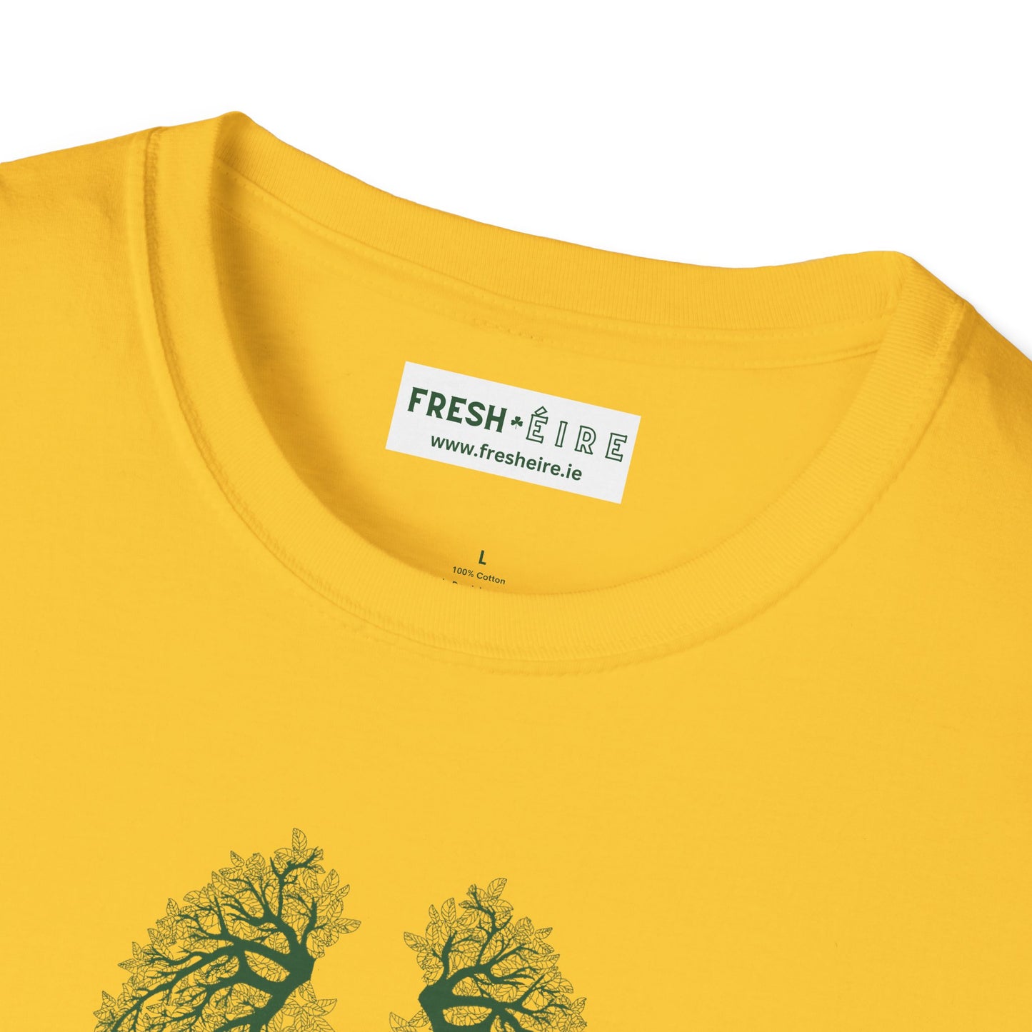 BREATH OF FRESH ÉIRE Unisex Softstyle 100% Cotton T-Shirt