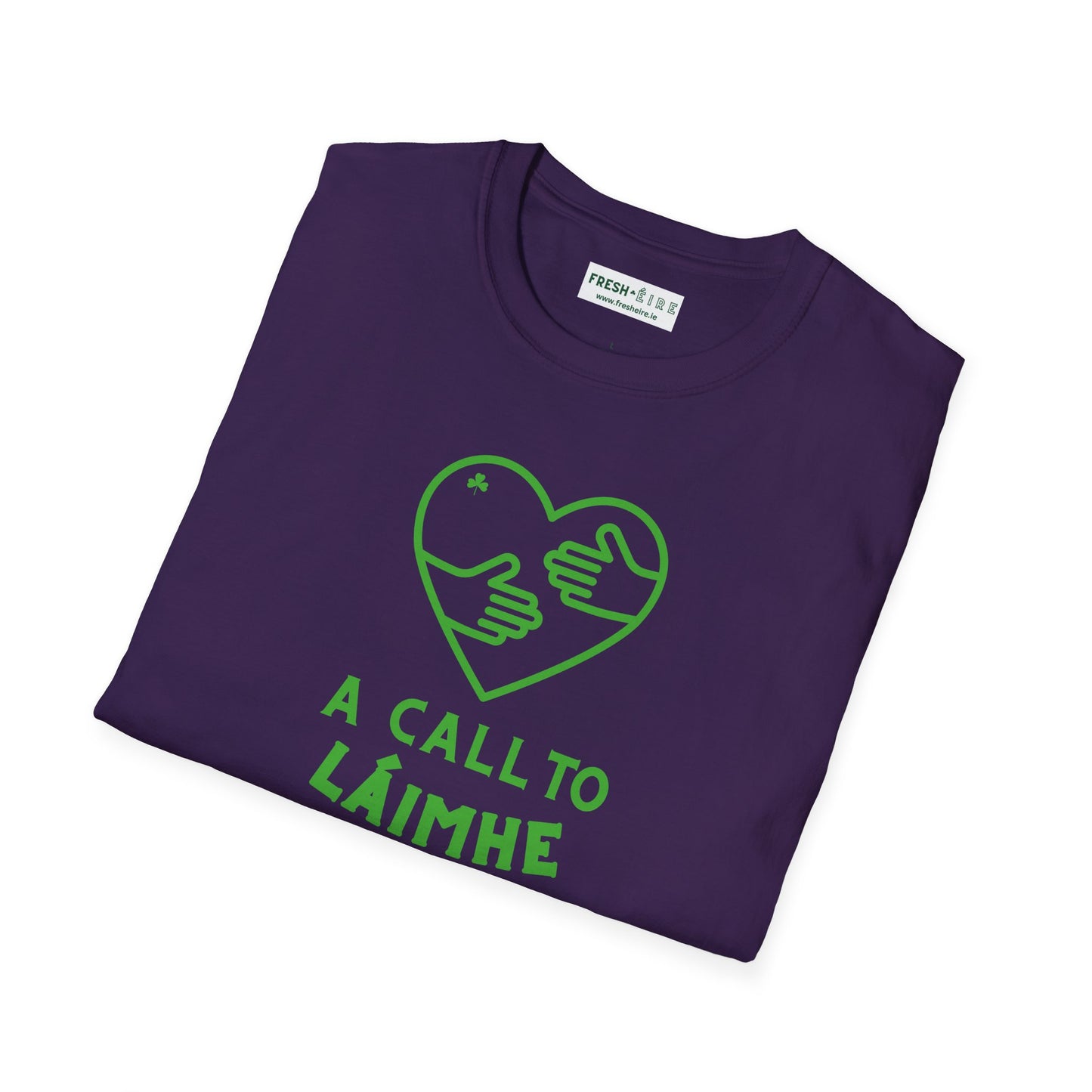 A CALL TO LÁIMHE Unisex Softstyle 100% Cotton T-Shirt