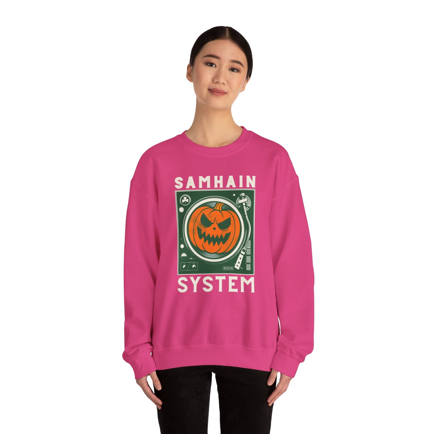 SAMHAIM SYSTEM Unisex Heavy Blend Crewneck Sweatshirt