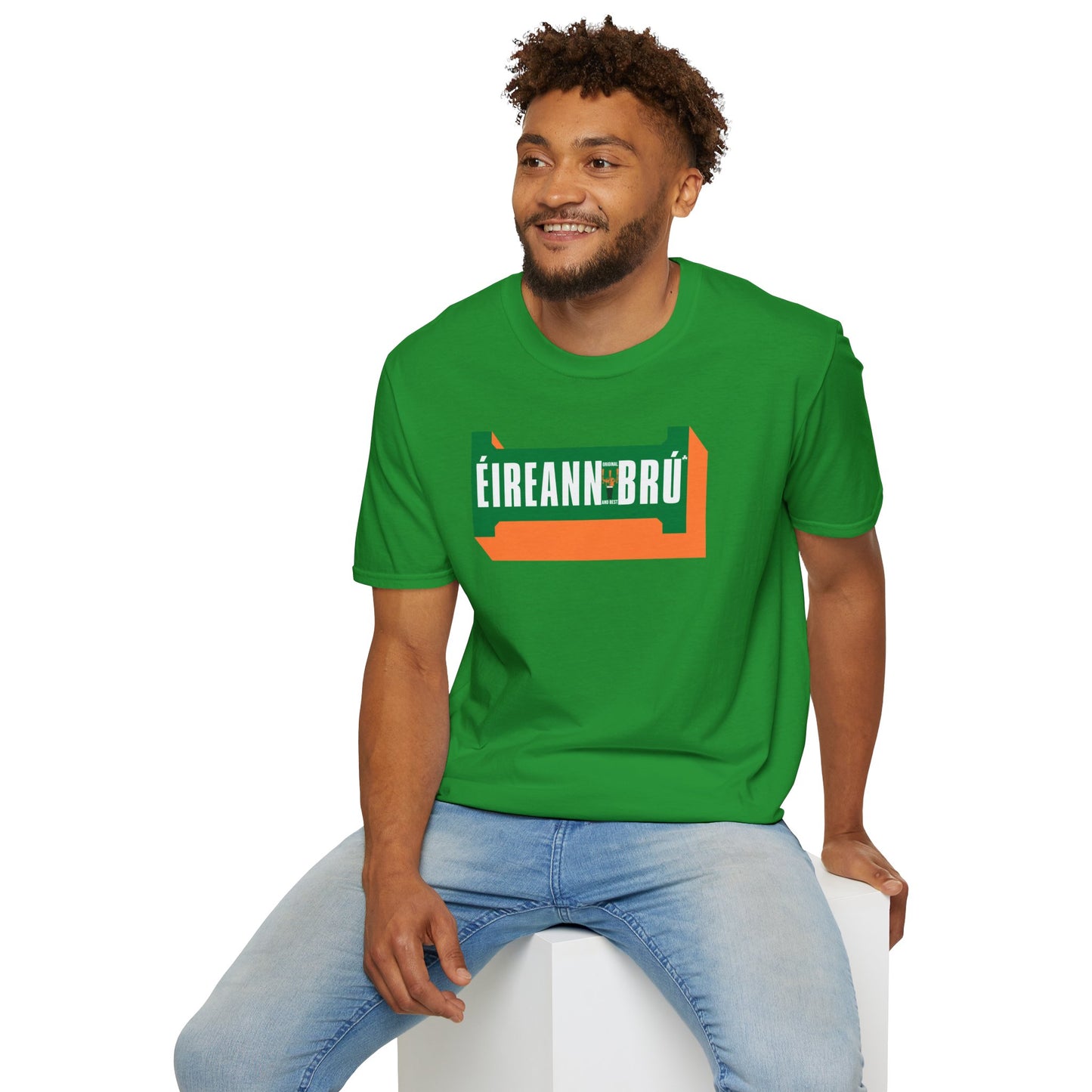 ÉIREANN BRÚ Unisex Softstyle 100% Cotton T-Shirt