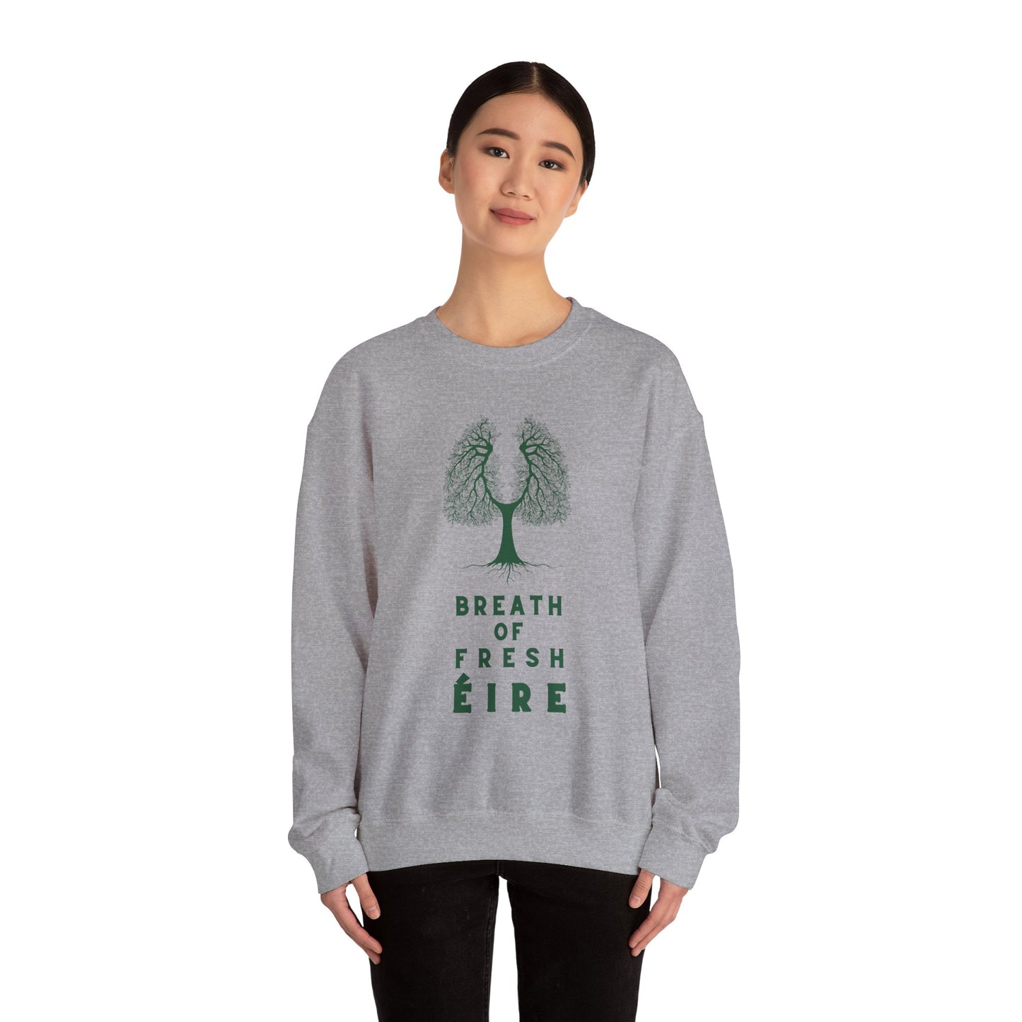 BREATH OF FRESH ÉIRE Unisex Heavy Blend™ Crewneck Sweatshirt