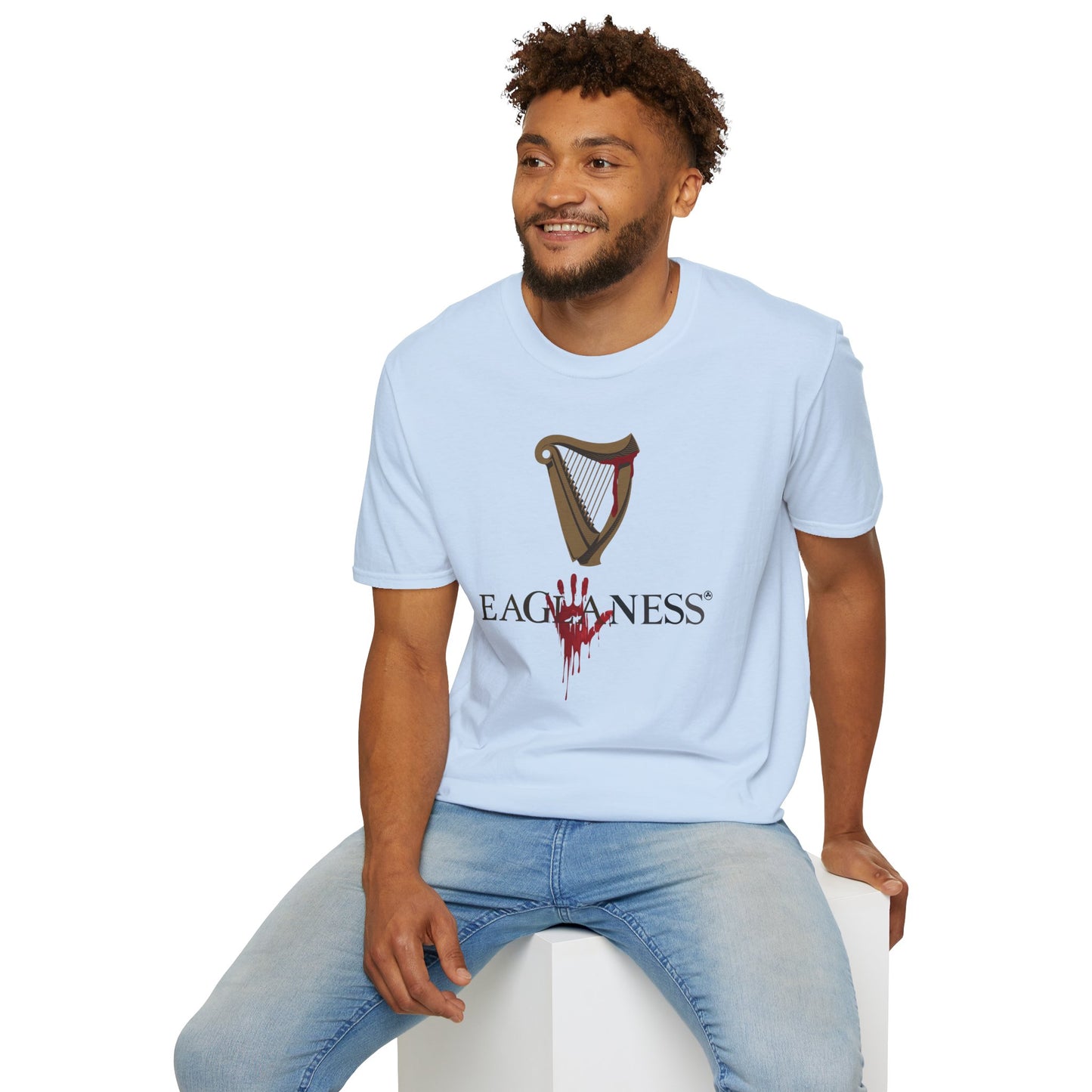 EAGLANESS 100% Cotton Unisex Softstyle T-Shirt