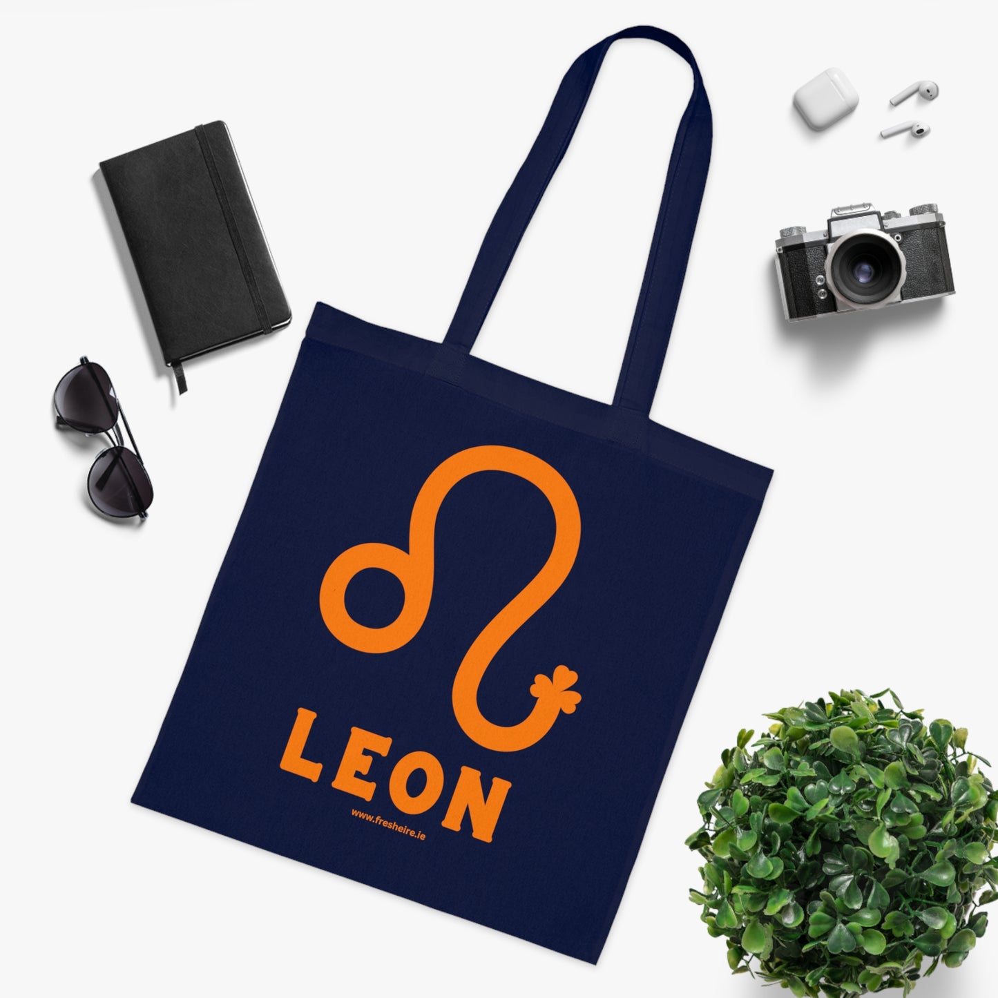 LEON 100% Cotton Tote Bag
