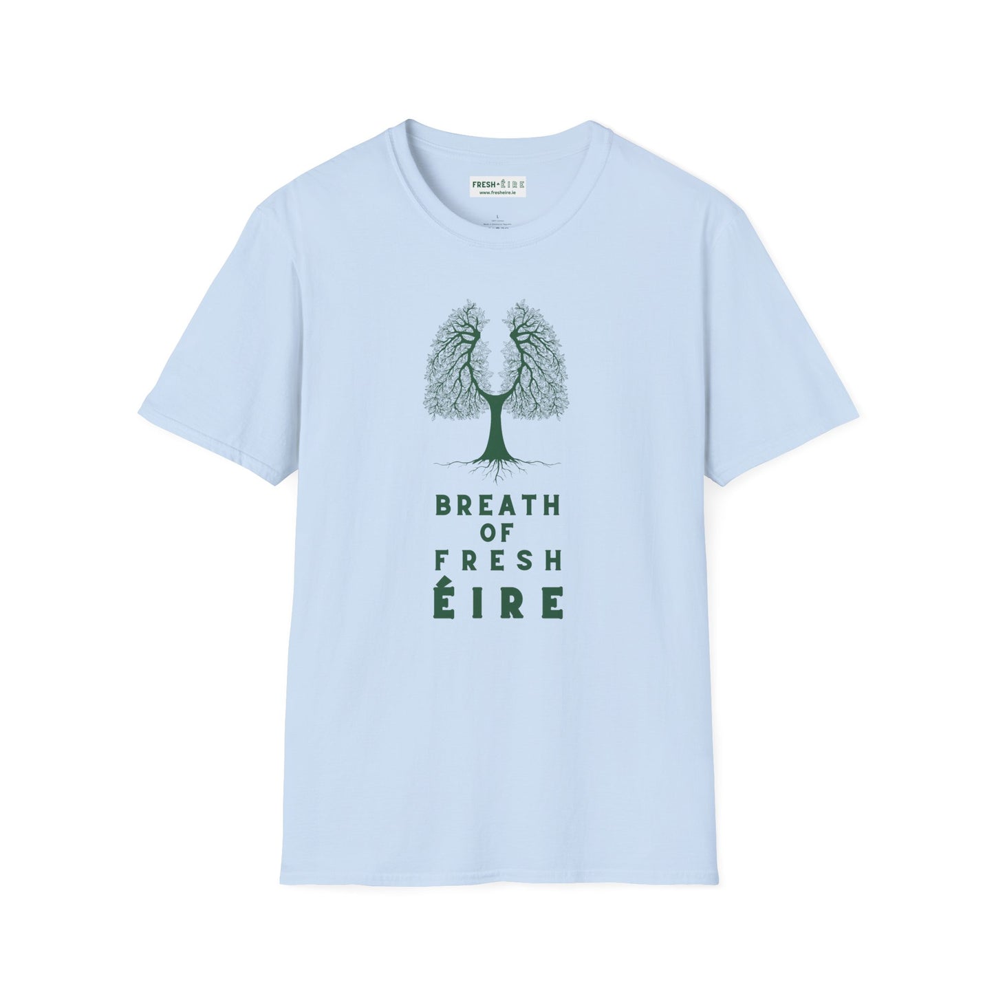 BREATH OF FRESH ÉIRE Unisex Softstyle 100% Cotton T-Shirt