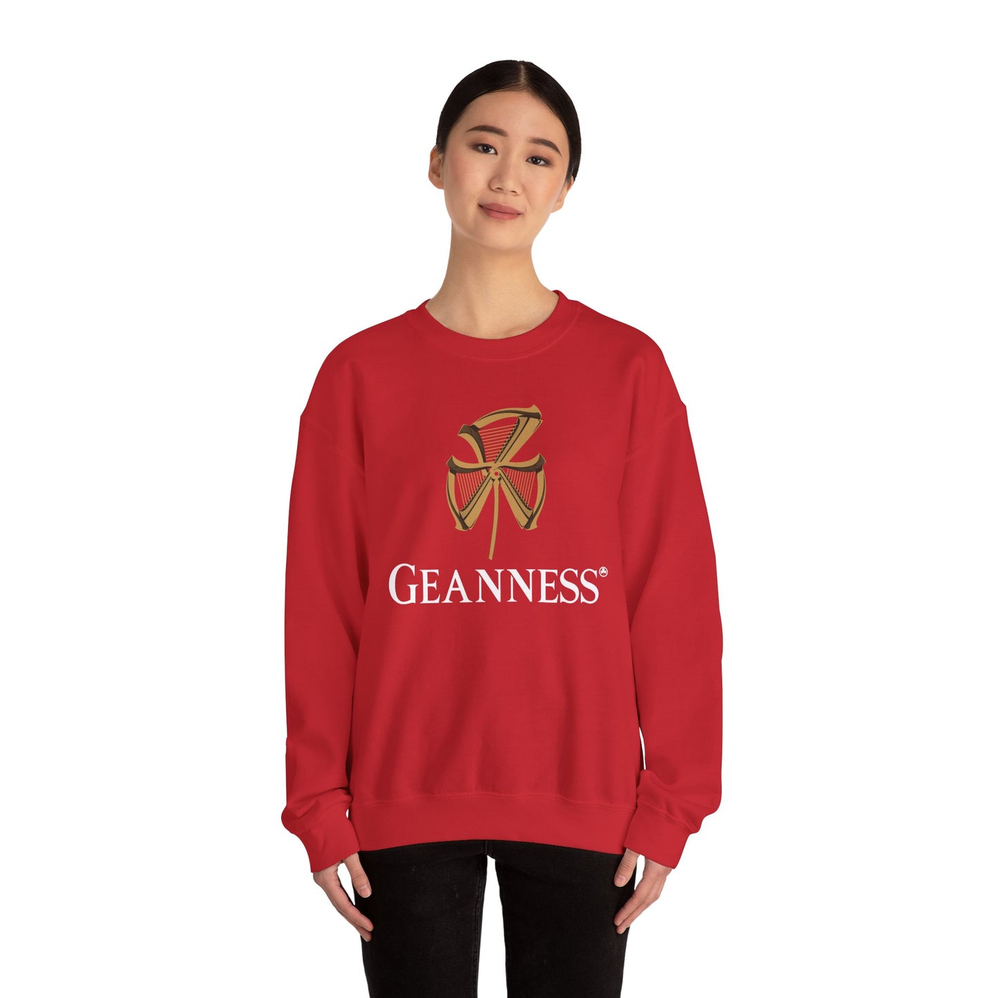 GEANNESS Unisex Heavy Blend Crewneck Sweatshirt
