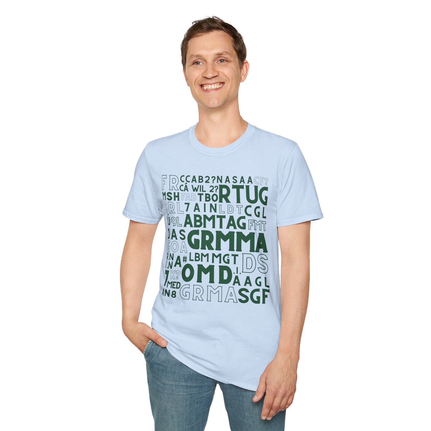 GRMMA Unisex Softstyle 100% Cotton T-Shirt