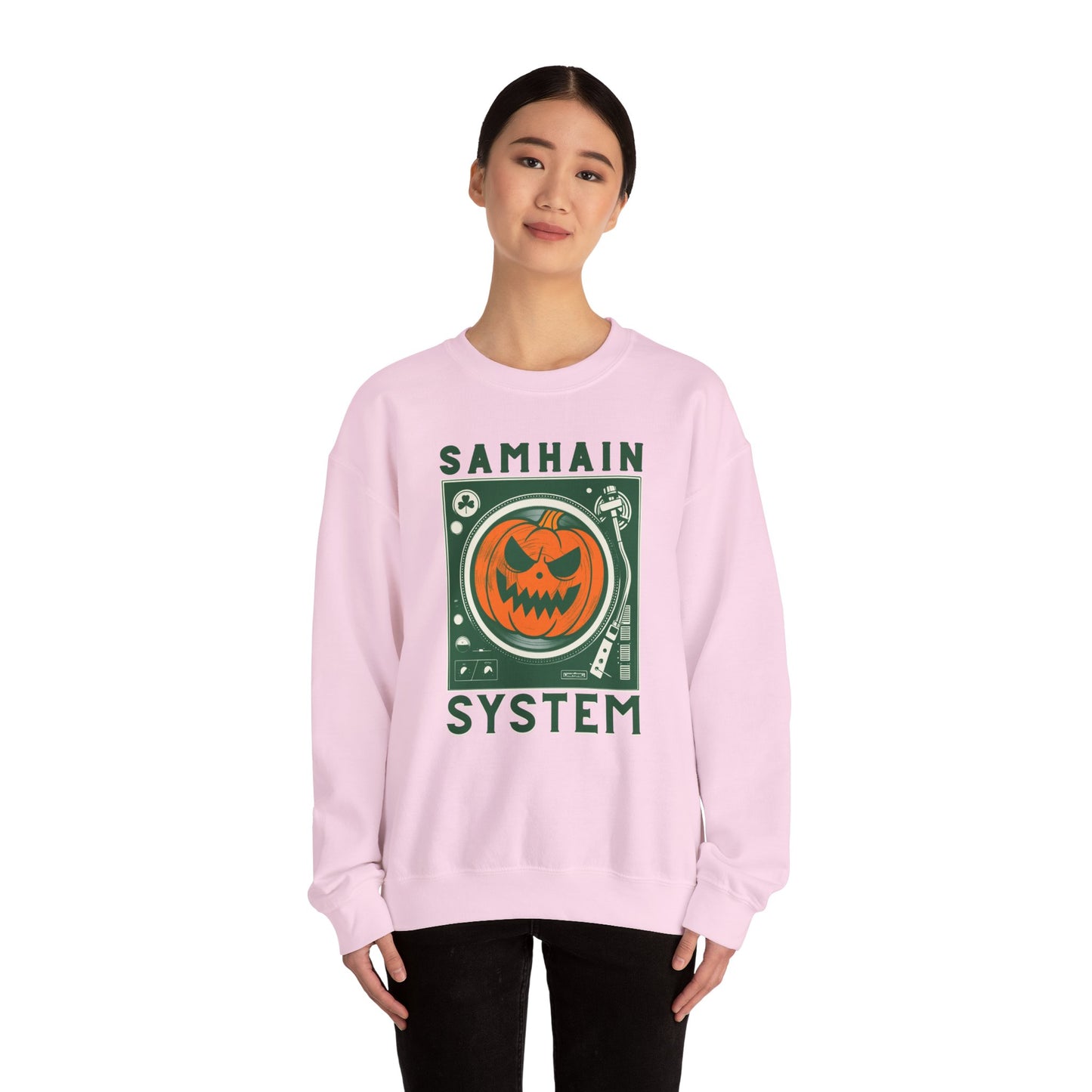SAMHAIM SYSTEM Unisex Heavy Blend Crewneck Sweatshirt