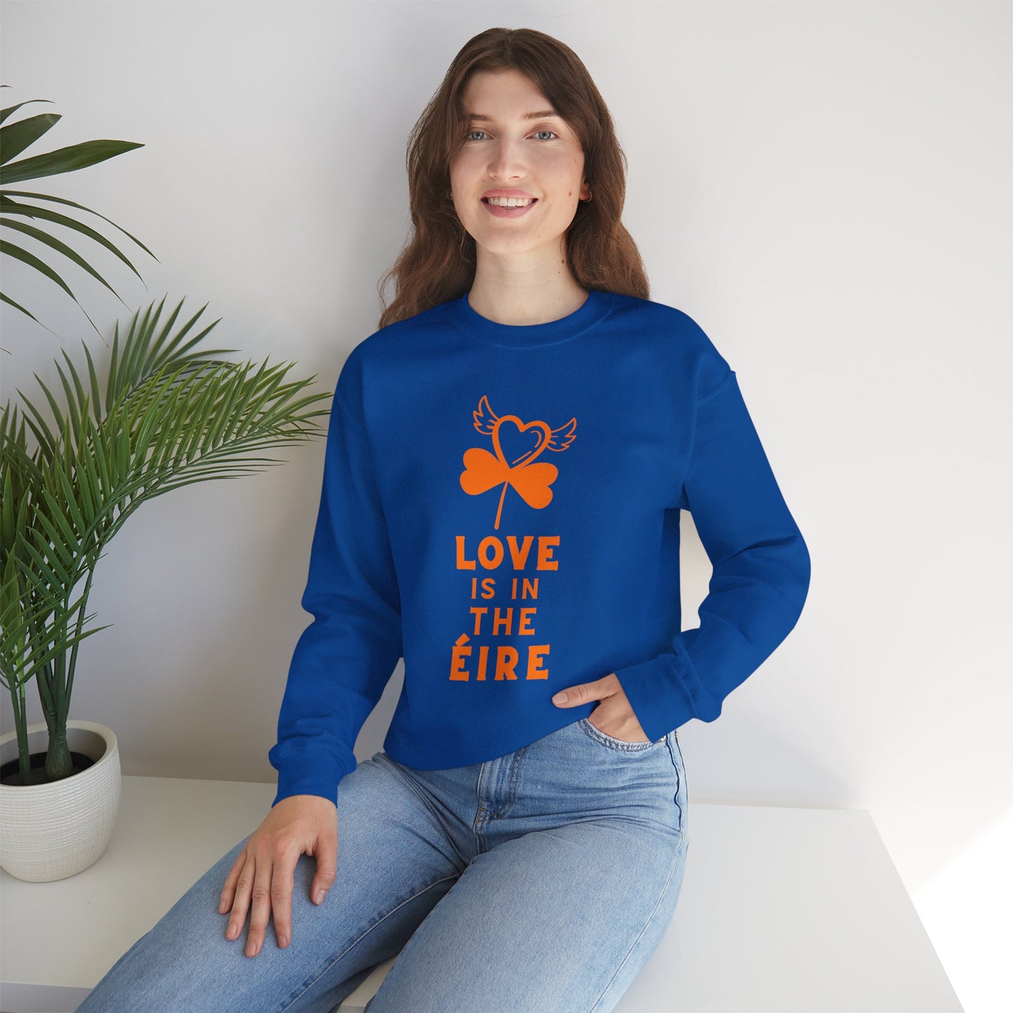 LOVE IS IN THE ÉIRE 2 Unisex Heavy Blend™ Crewneck Sweatshirt