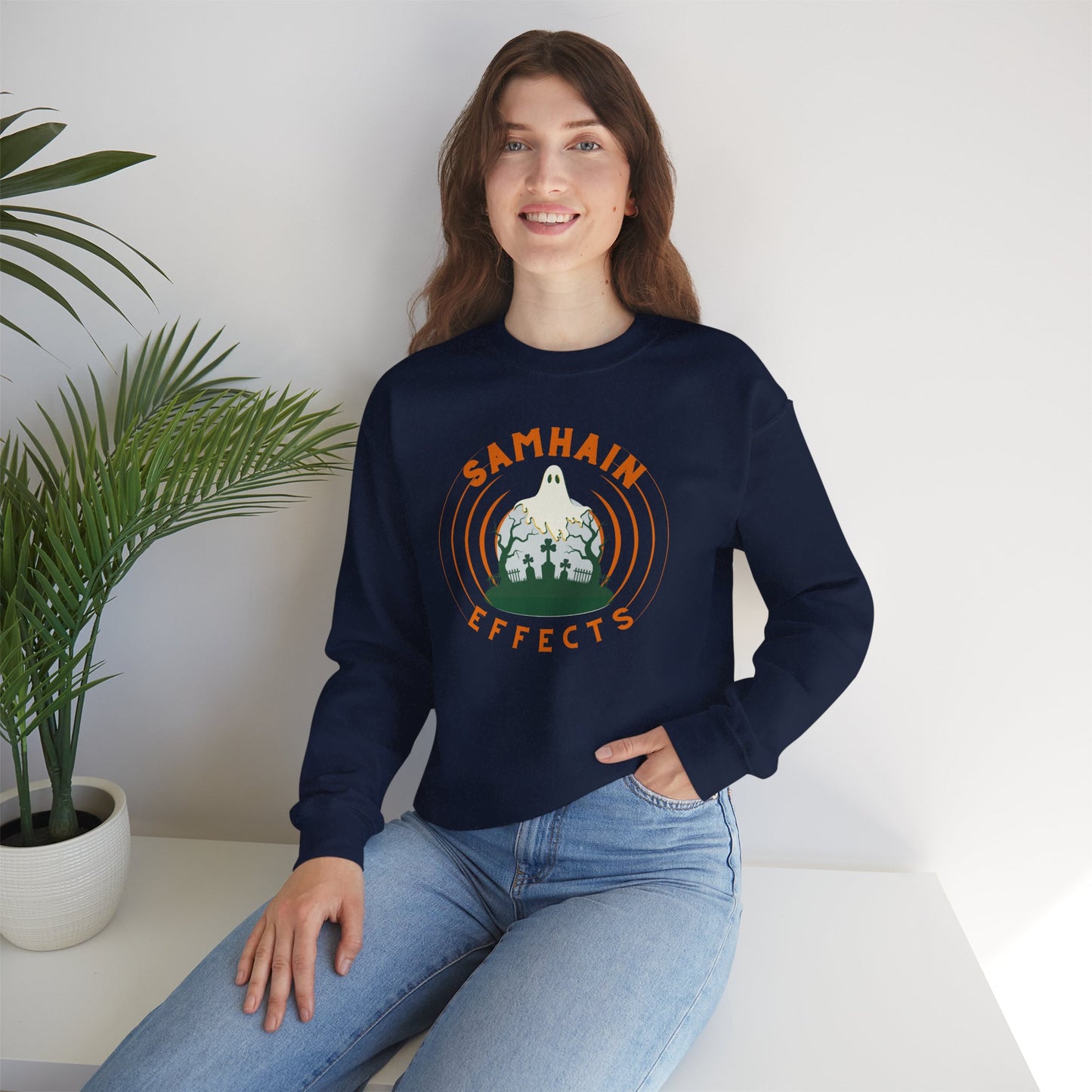SAMHAIM EFFECTS Unisex Heavy Blend Crewneck Sweatshirt