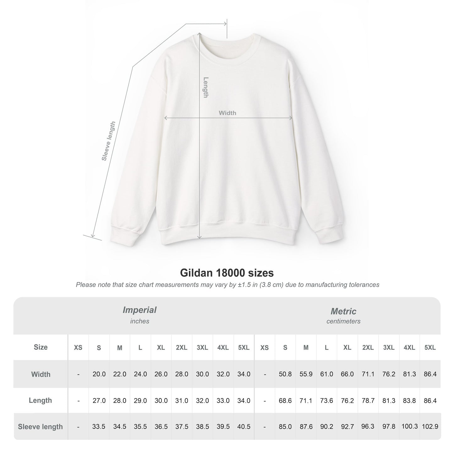 GABHAR Unisex Heavy Blend™ Crewneck Sweatshirt