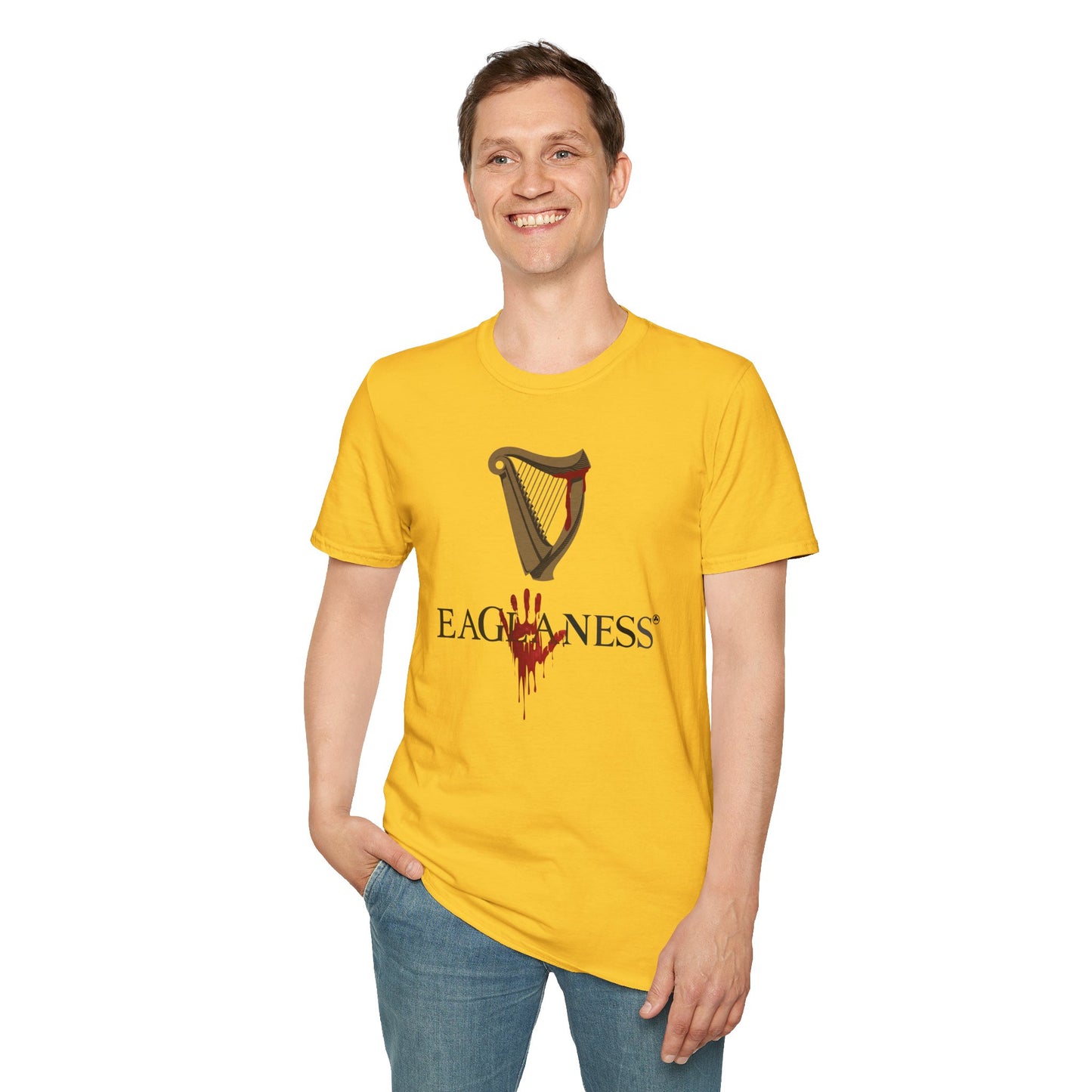 EAGLANESS 100% Cotton Unisex Softstyle T-Shirt