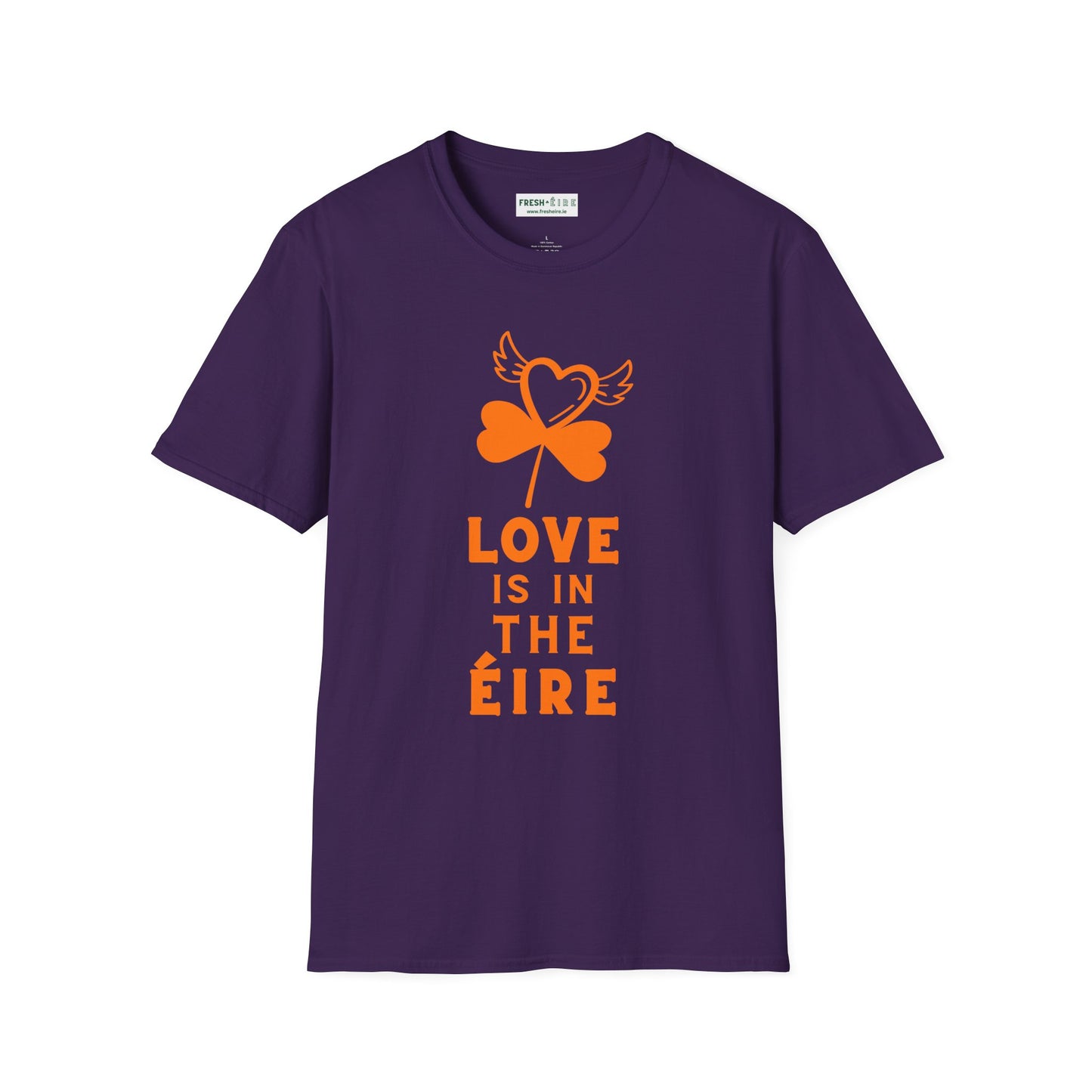 LOVE IS IN THE ÉIRE 2 Unisex Softstyle 100% Cotton T-Shirt