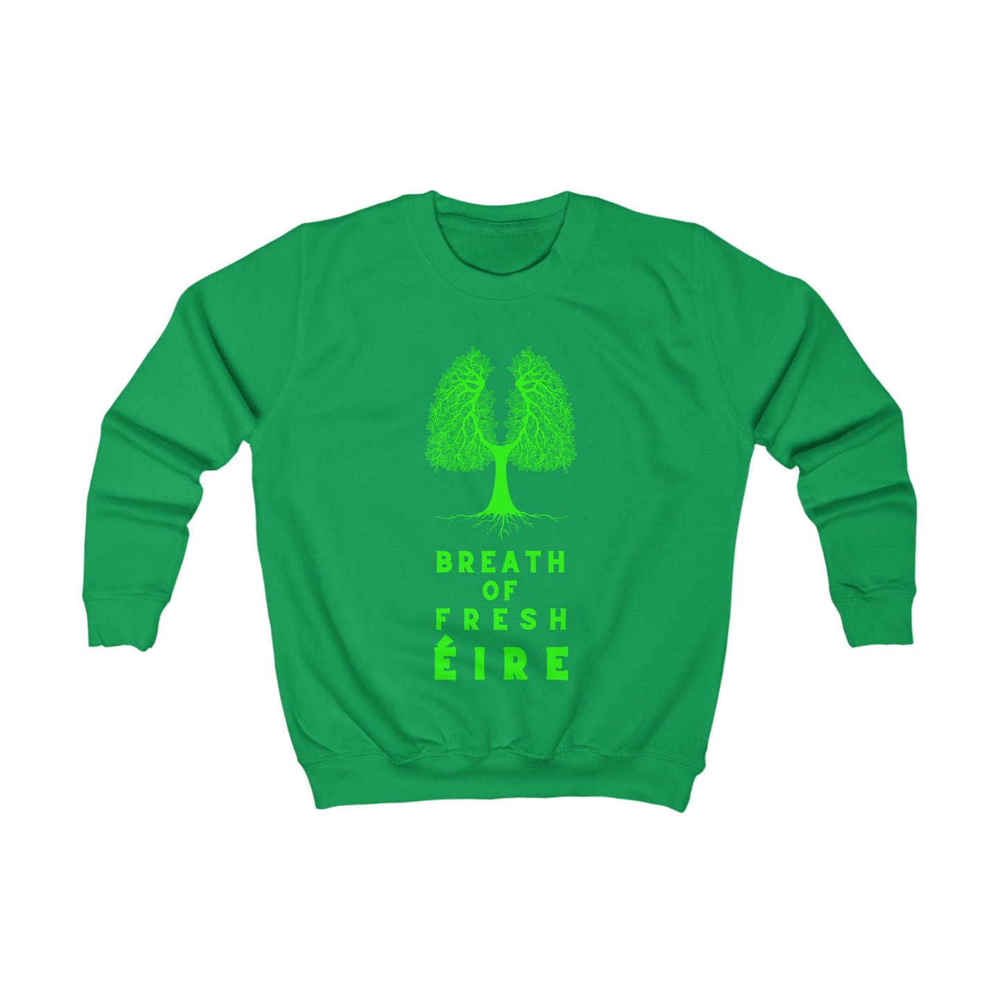 BREATH OF FRESH ÉIRE Kids Sweatshirt