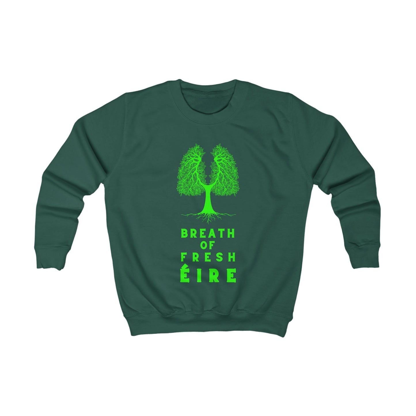 BREATH OF FRESH ÉIRE Kids Sweatshirt