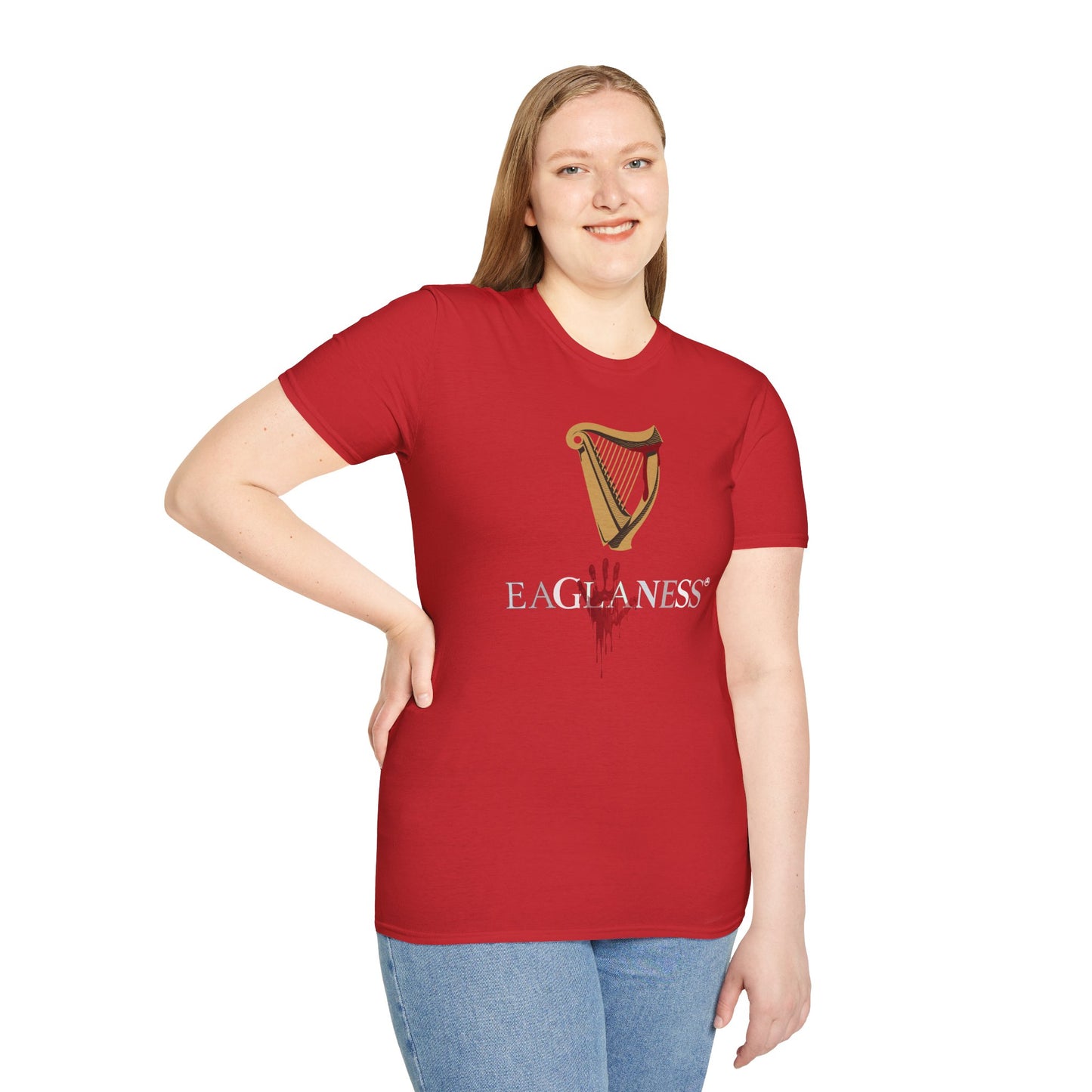 EAGLANESS 100% Cotton Unisex Softstyle T-Shirt