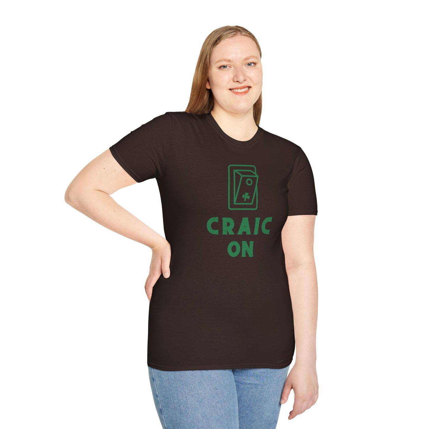 CRAIC ON Unisex Softstyle 100% Cotton T-Shirt