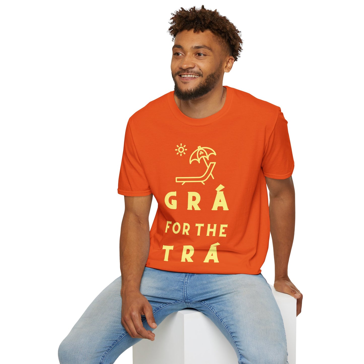 GRÁ FOR THE TRÁ EXTRÁ Unisex Softstyle 100% Cotton T-Shirt