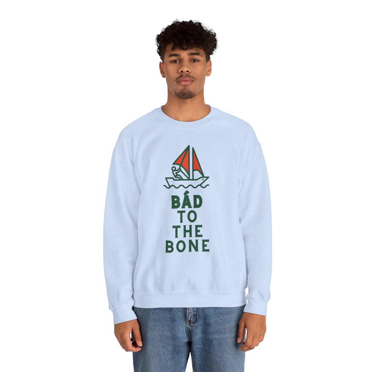 BÁD TO THE BONE Unisex Heavy Blend™ Crewneck Sweatshirt