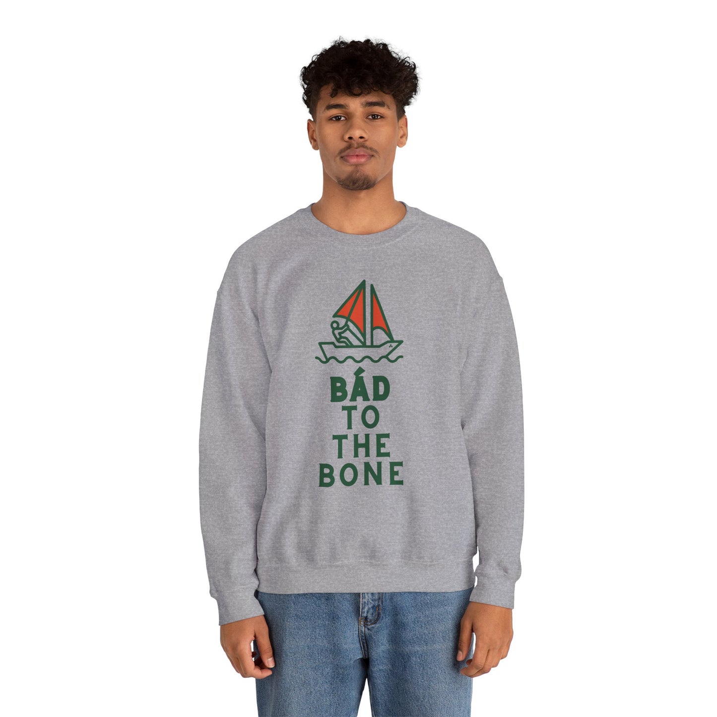 BÁD TO THE BONE Unisex Heavy Blend™ Crewneck Sweatshirt