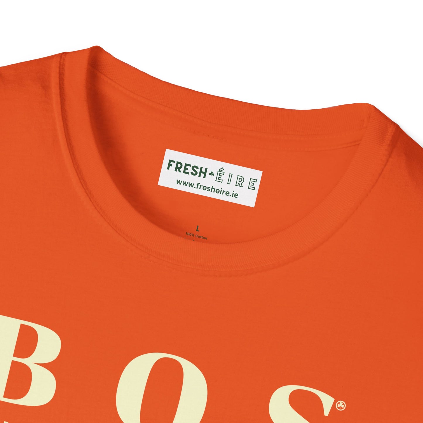 BOS BUALADH BOS Unisex Softstyle 100% Cotton T-Shirt