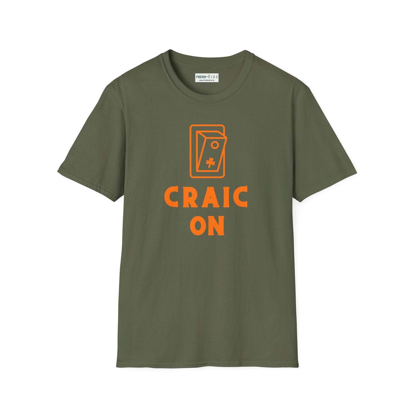 CRAIC ON Unisex Softstyle 100% Cotton T-Shirt