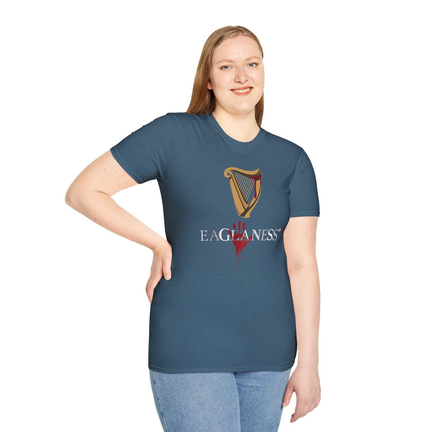 EAGLANESS 100% Cotton Unisex Softstyle T-Shirt