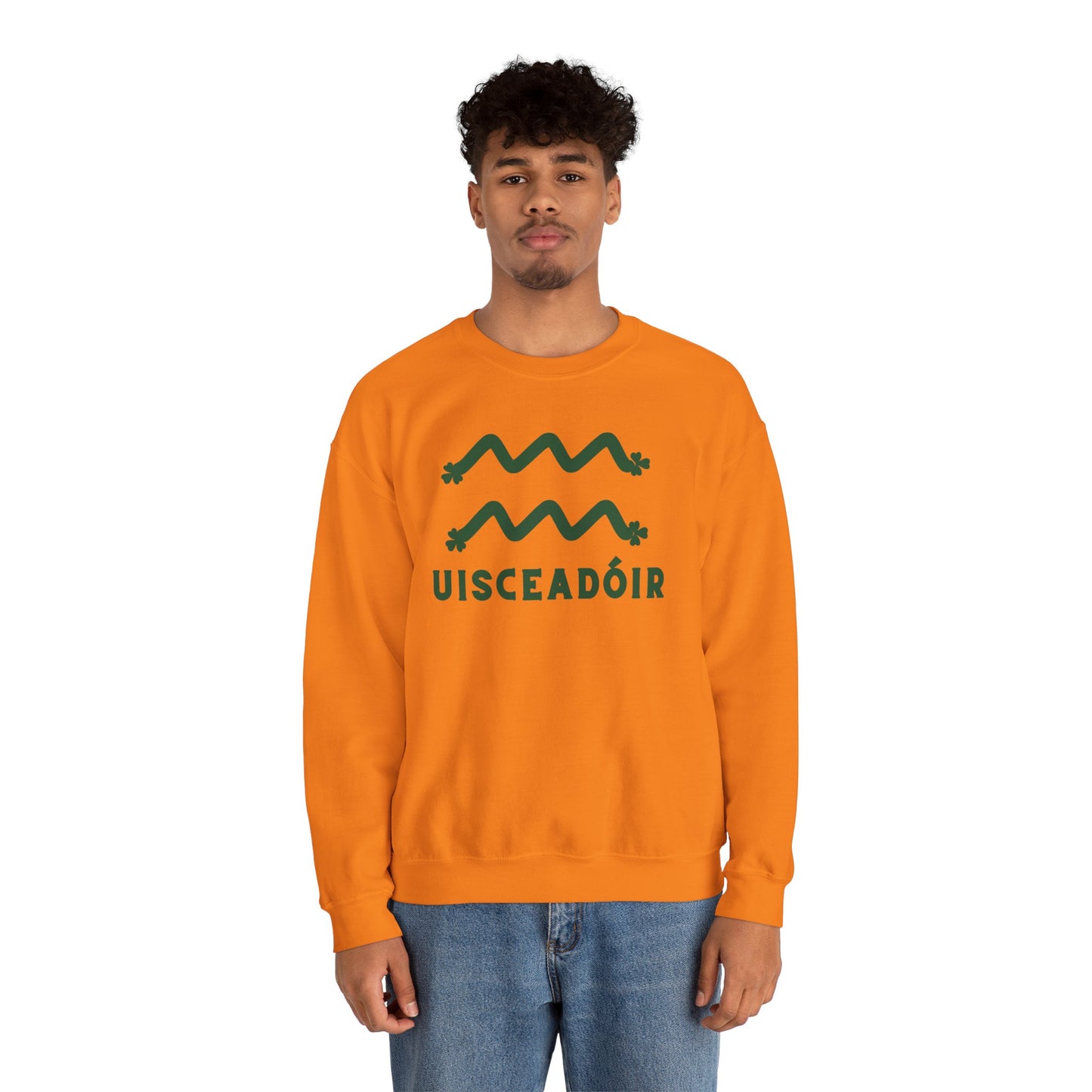 UISCEADÓIR Unisex Heavy Blend™ Crewneck Sweatshirt