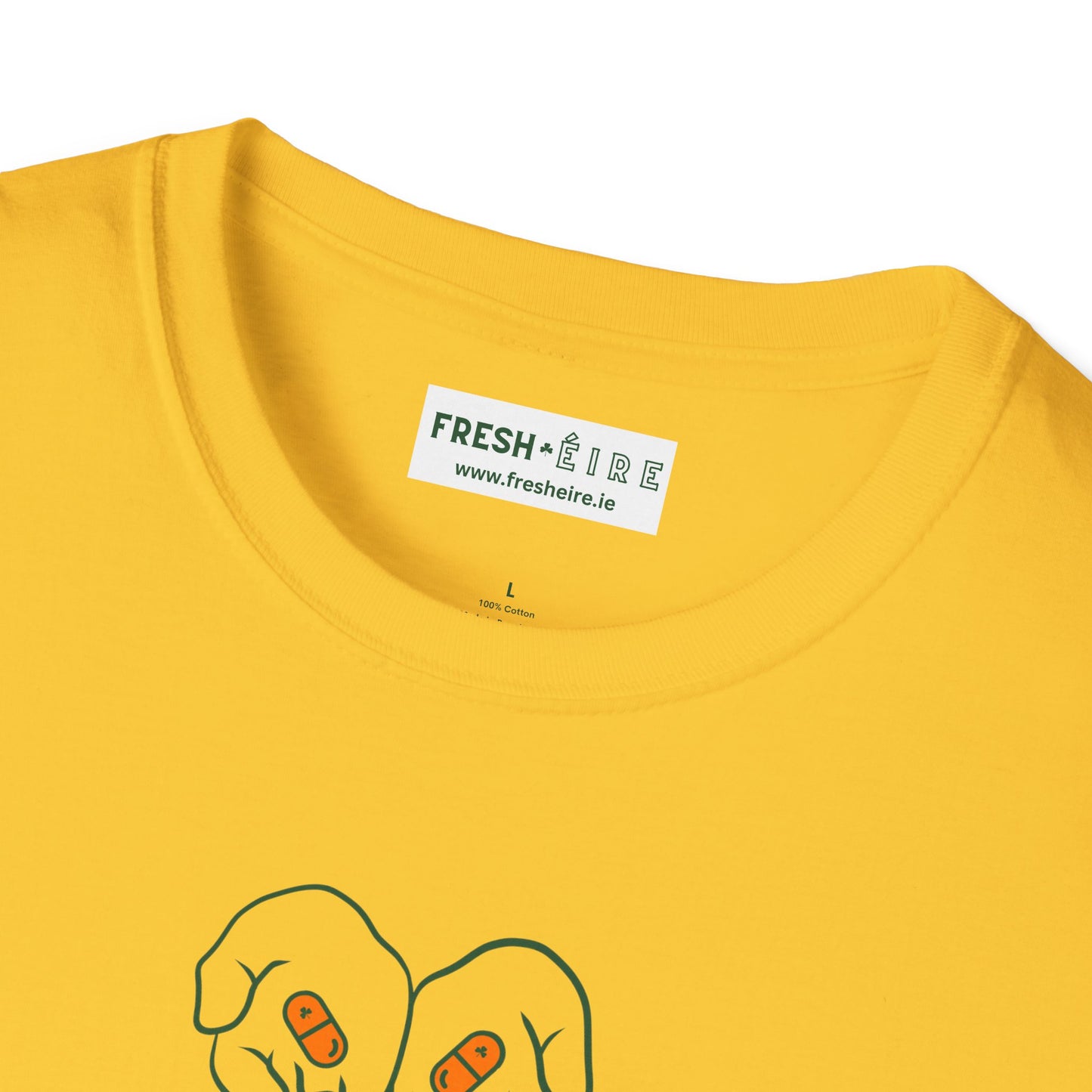 GO LEISCE IN THE MATRIX Unisex Softstyle 100% Cotton T-Shirt