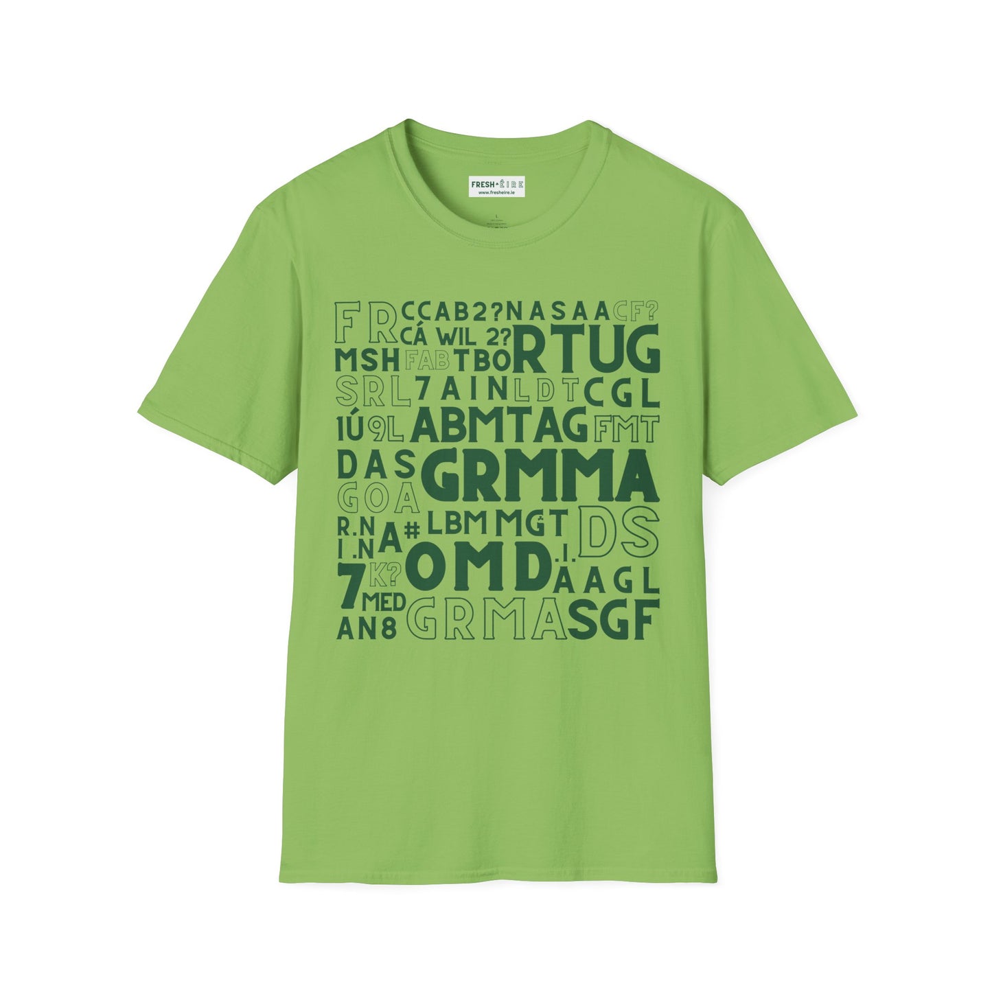 GRMMA Unisex Softstyle 100% Cotton T-Shirt